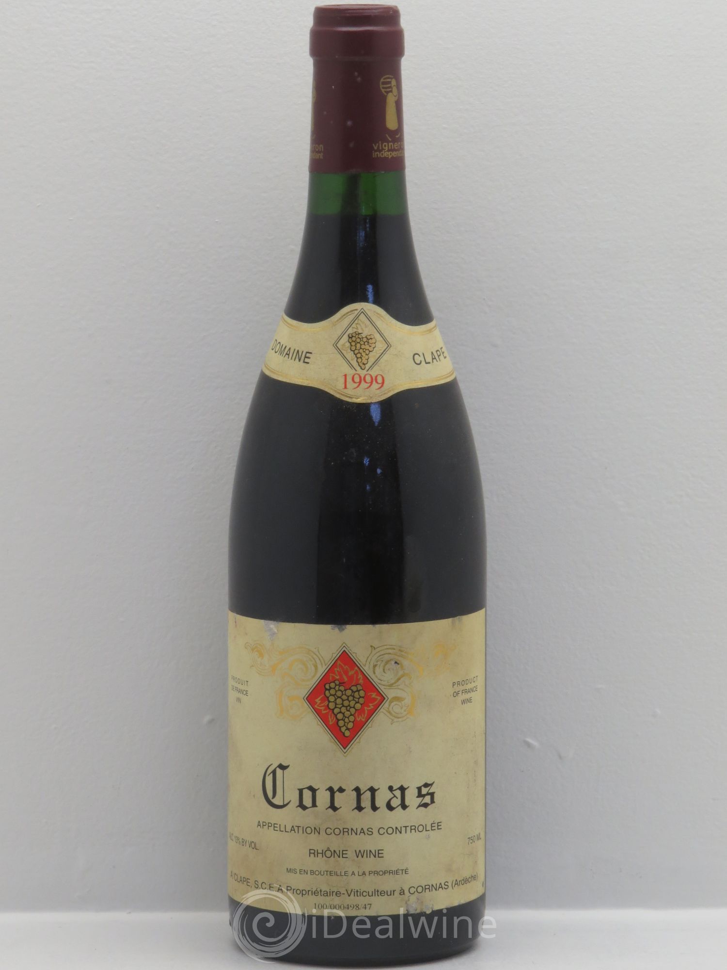 Cornas Auguste Clape 1999 - Lot de 1 bouteille - 0