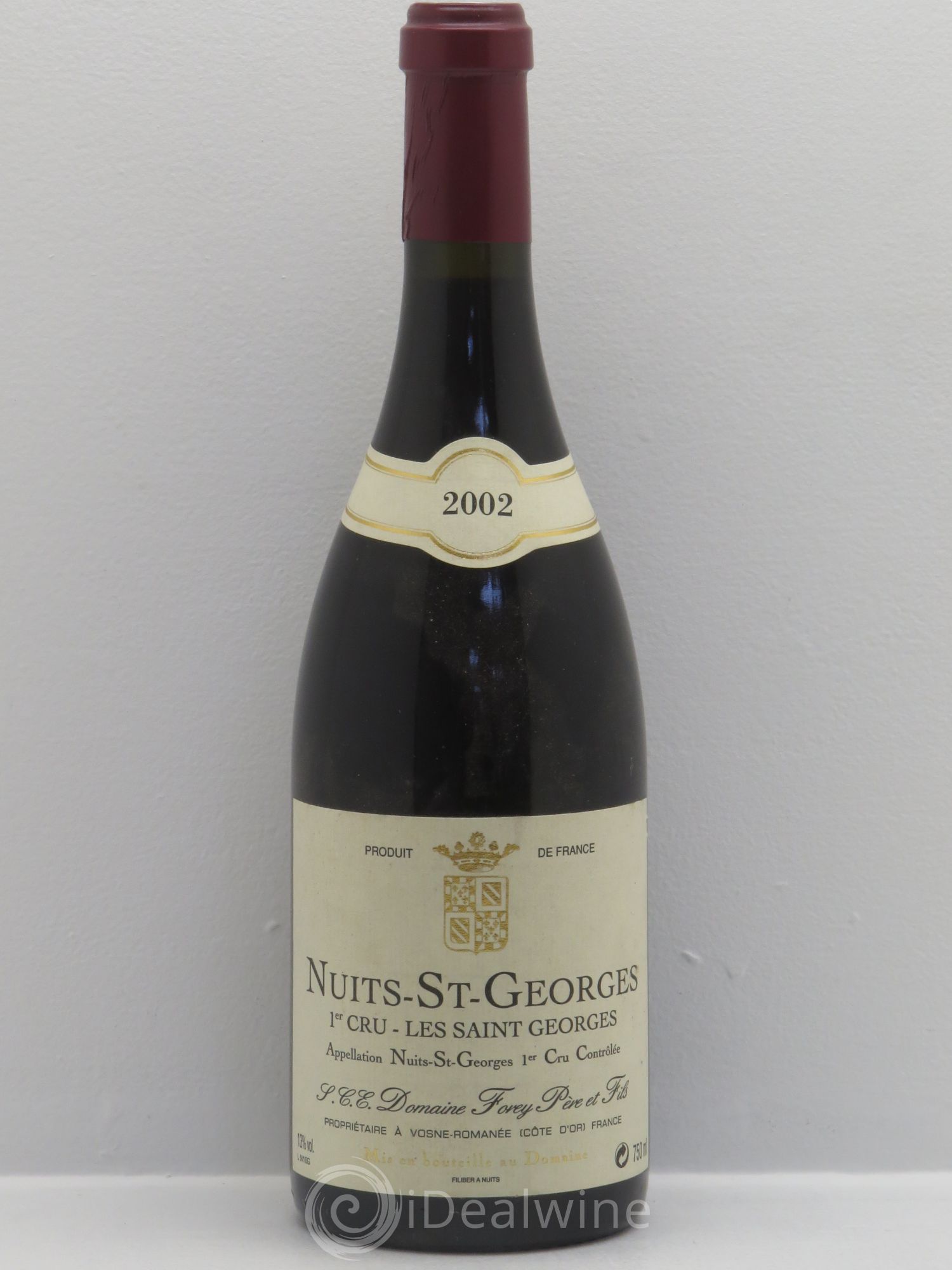 Nuits-Saint-Georges 1er Cru 2002 - Lot de 1 bouteille - 0