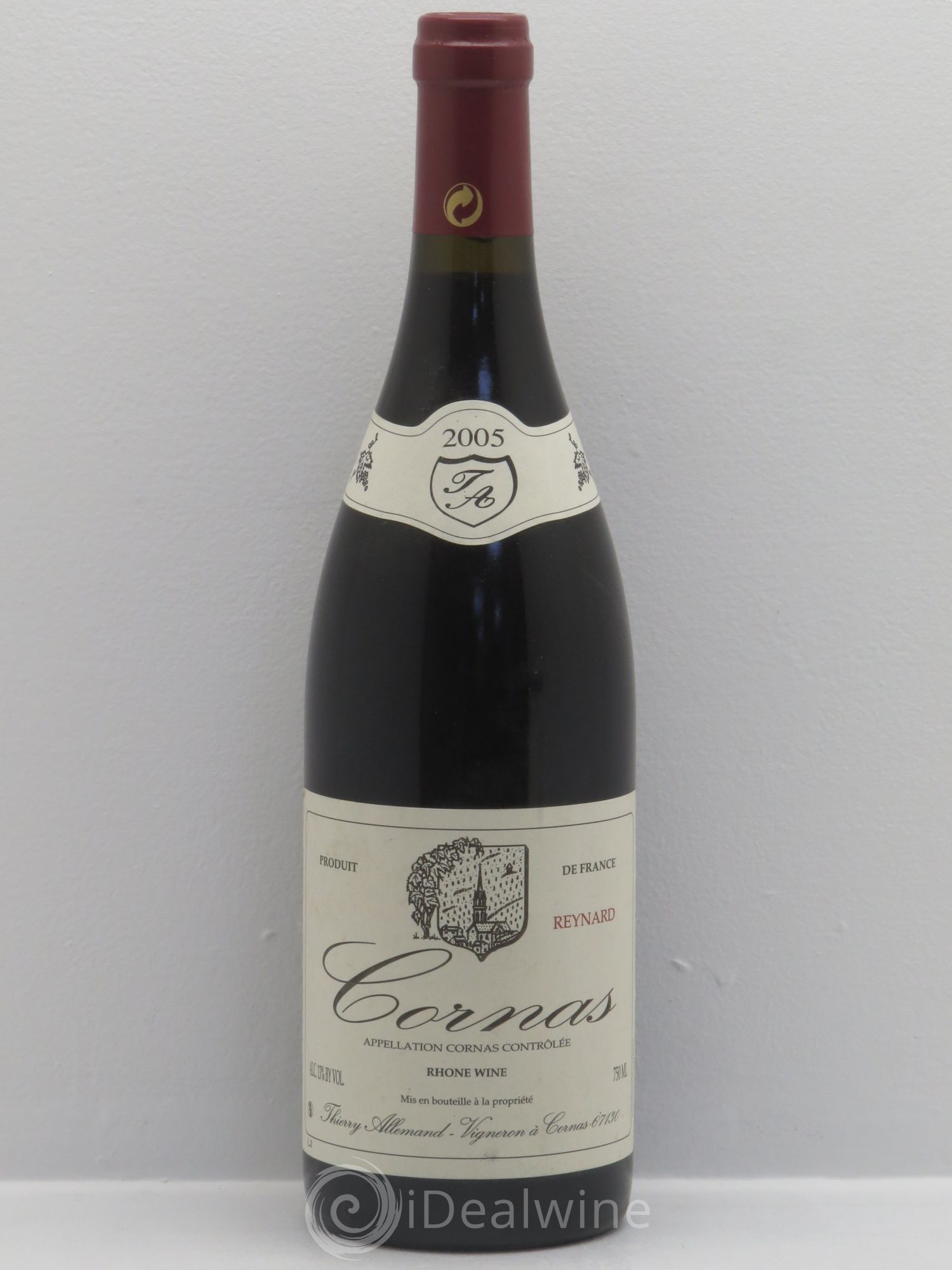 Cornas Reynard Thierry Allemand 2005 - Lot de 1 bouteille - 0