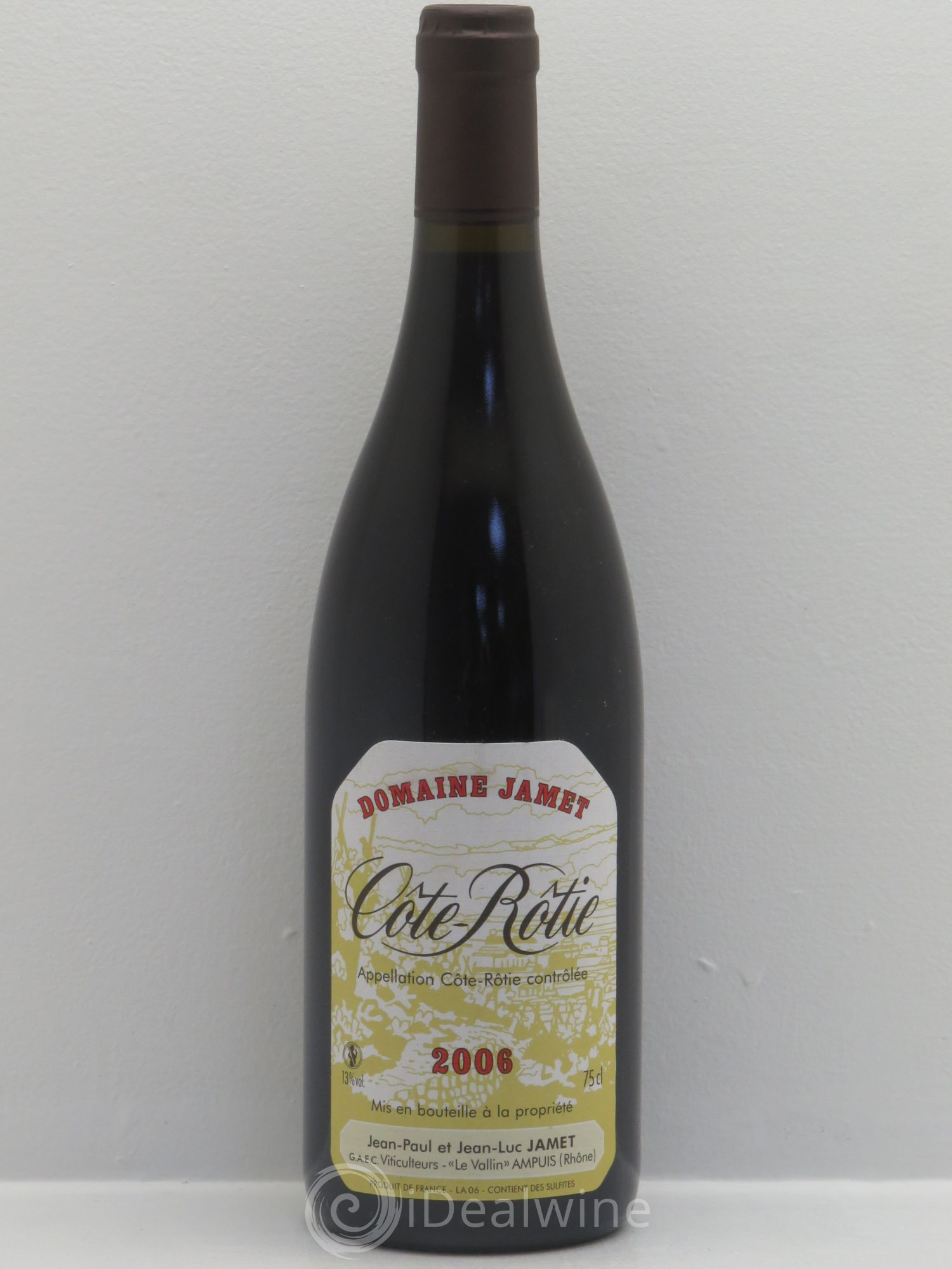 Côte-Rôtie Jamet (Domaine) 2006 - Lot de 1 bouteille - 0