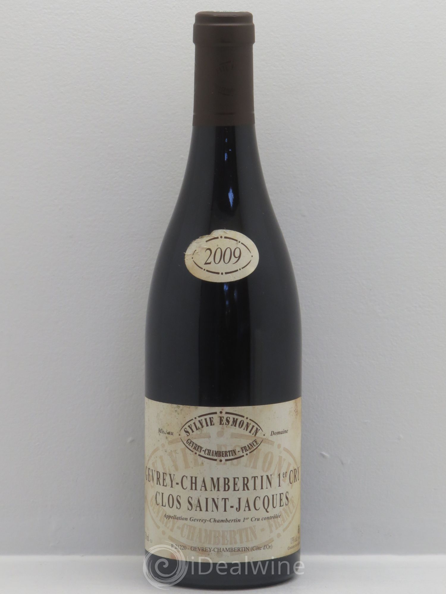 Gevrey-Chambertin 1er Cru Clos Saint Jacques Sylvie Esmonin 2009 - Lot de 1 bouteille - 0