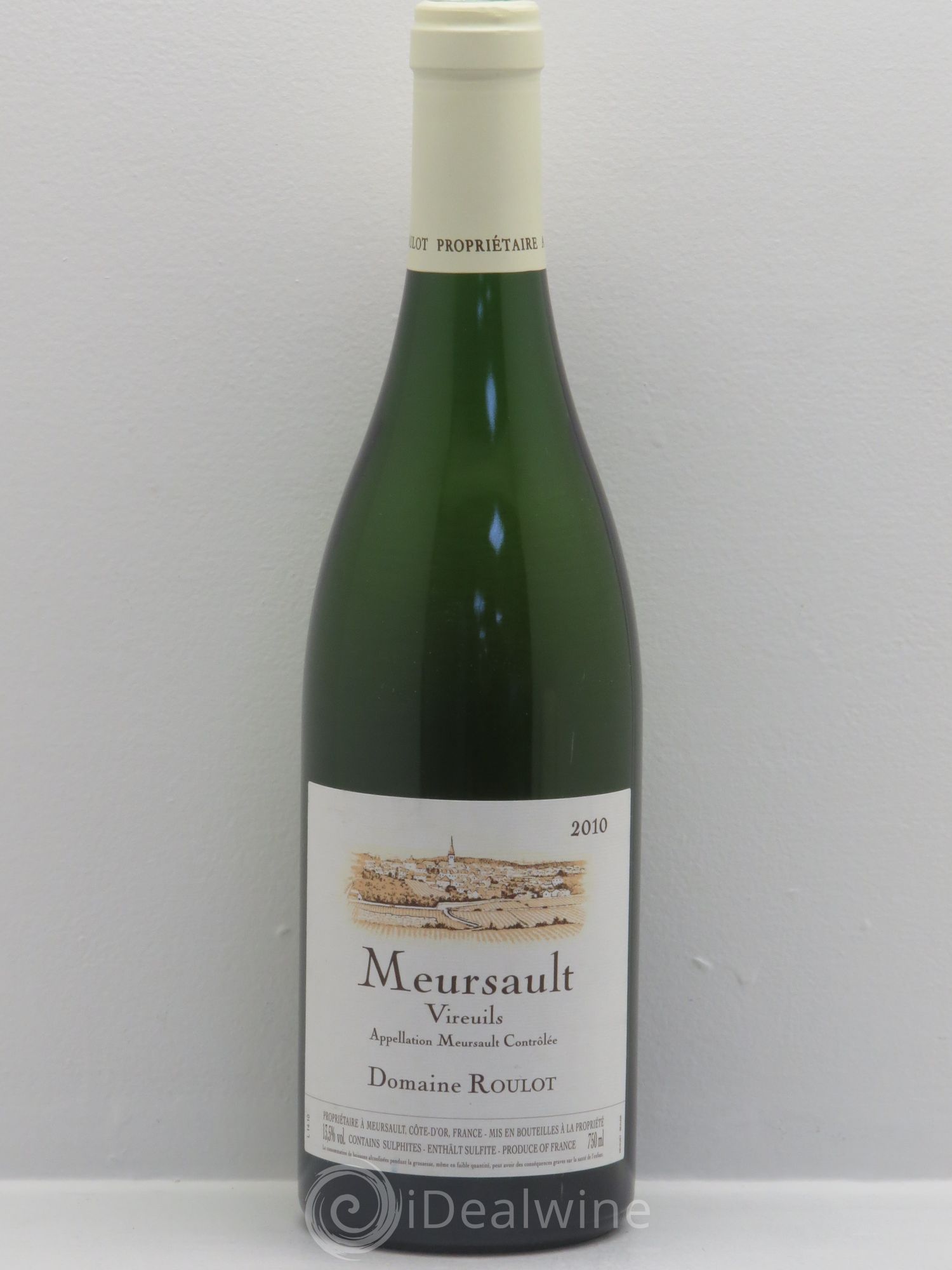 Meursault Les Vireuils Roulot (Domaine) 2010 - Lot de 1 bouteille - 0