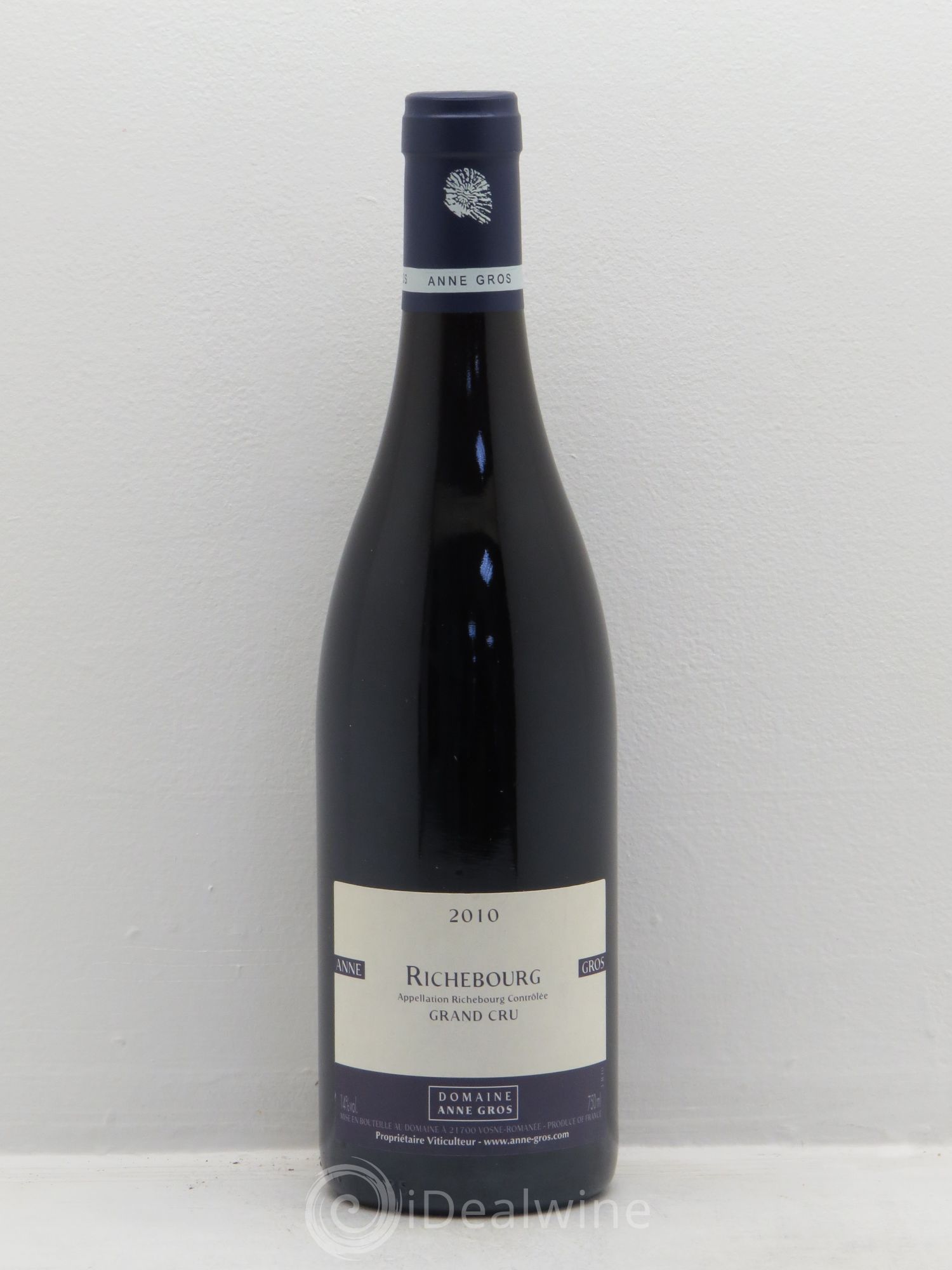 Richebourg Grand Cru Anne Gros 2010 - Lot de 1 bouteille - 0