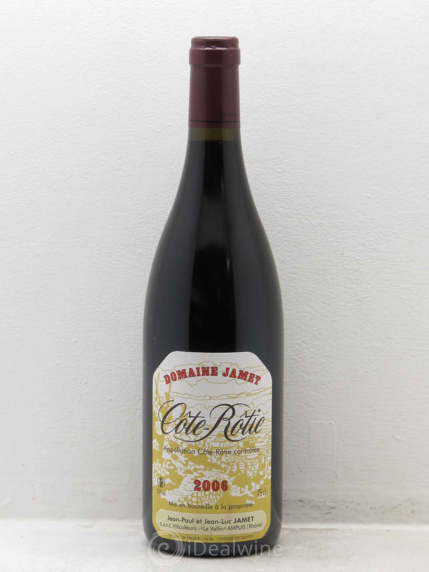 Côte-Rôtie Jamet (Domaine) 2006 - Lot de 1 bouteille - 0