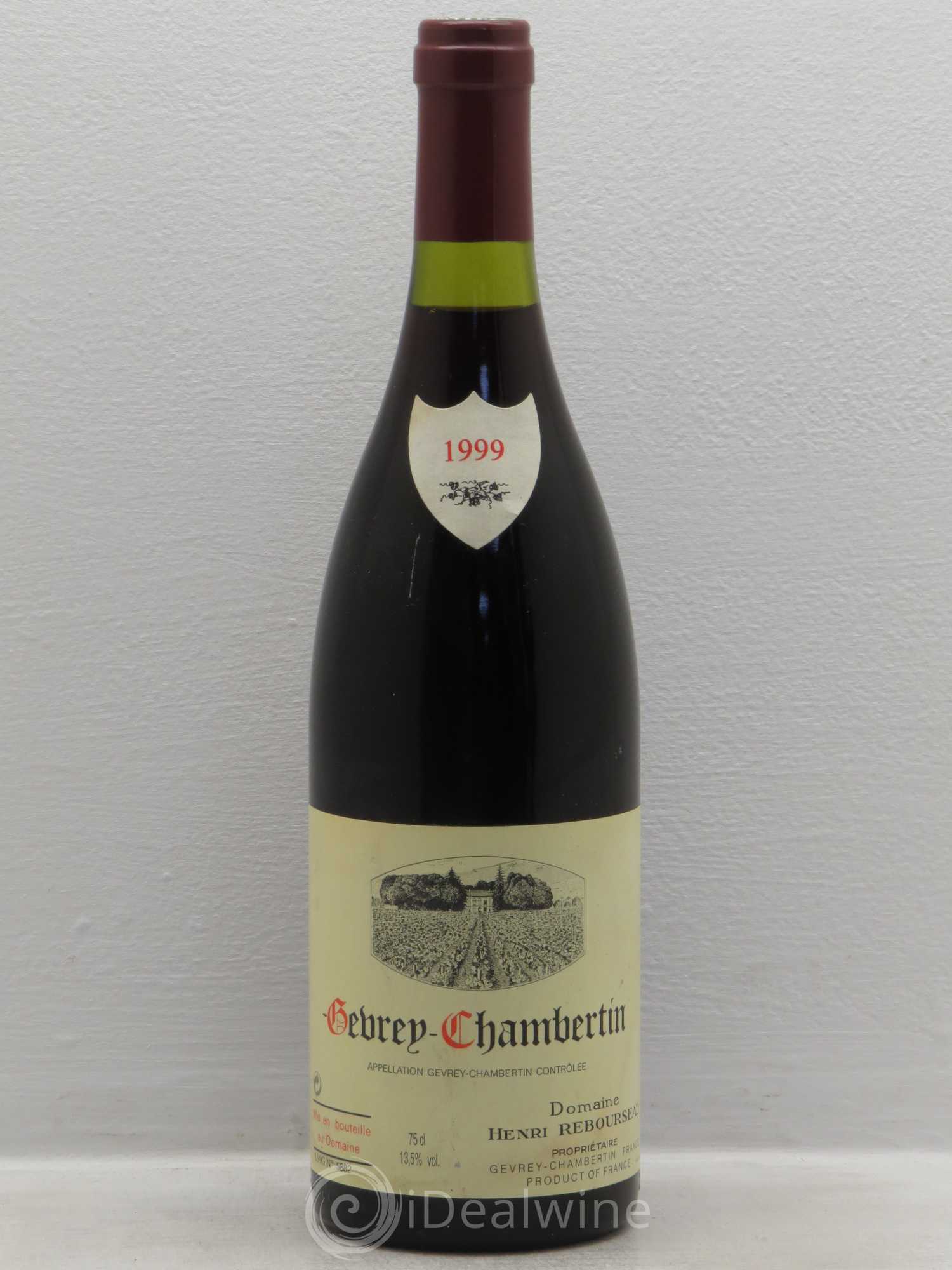 Gevrey-Chambertin 1999 - Lot de 1 bouteille - 0