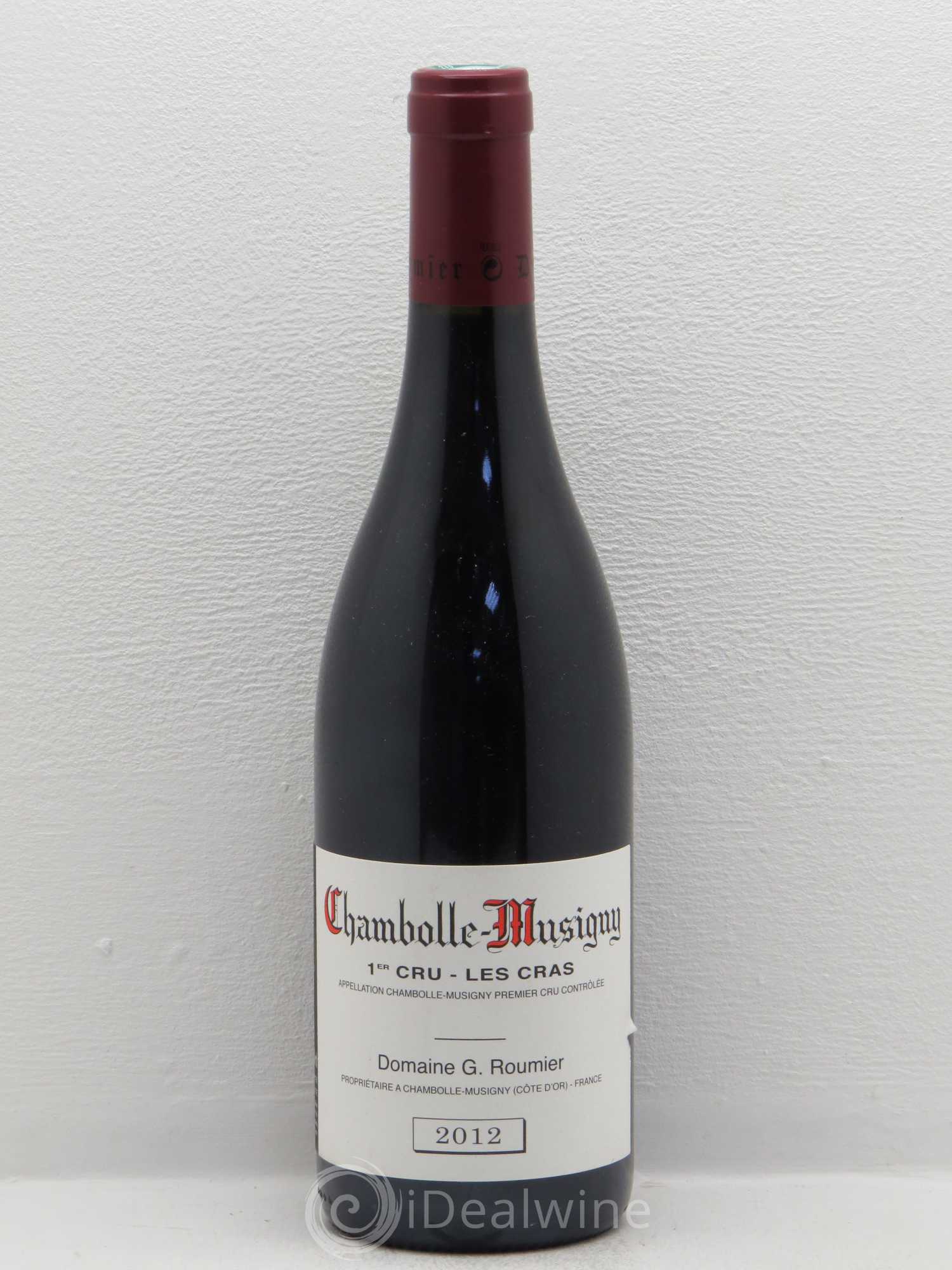 Chambolle-Musigny 1er Cru Les Cras Georges Roumier (Domaine) 2012 - Lot de 1 bouteille - 0