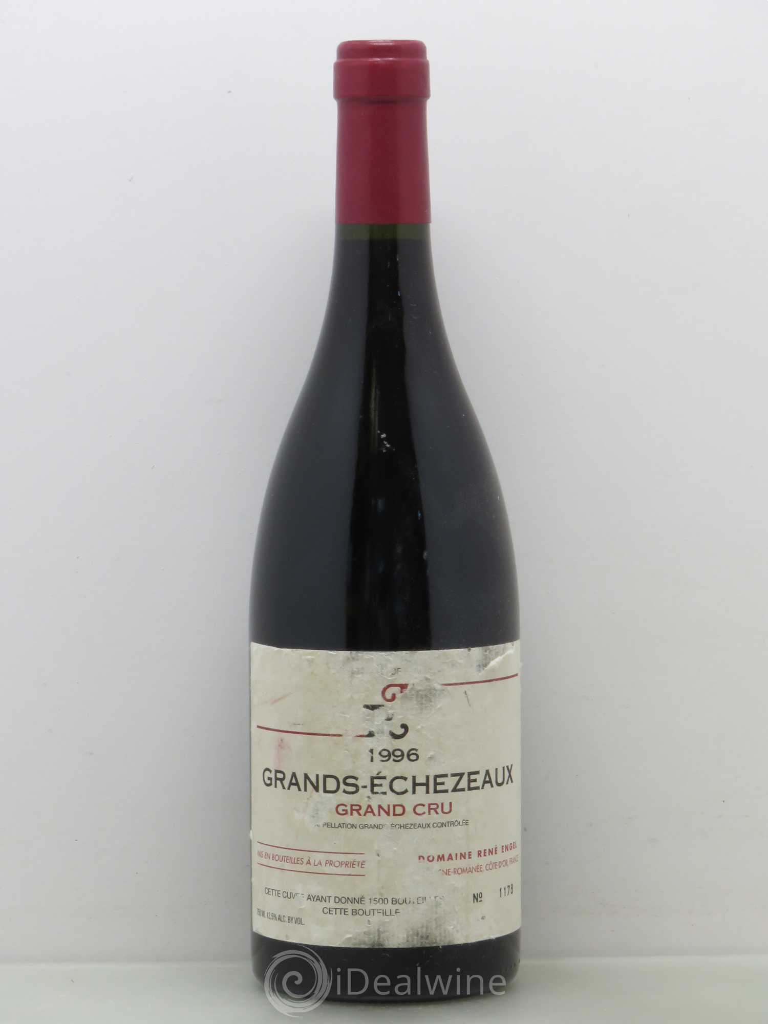 Grands-Echezeaux Grand Cru Domaine René Engel - Domaine Eugénie 1996 - Lot de 1 bouteille - 0