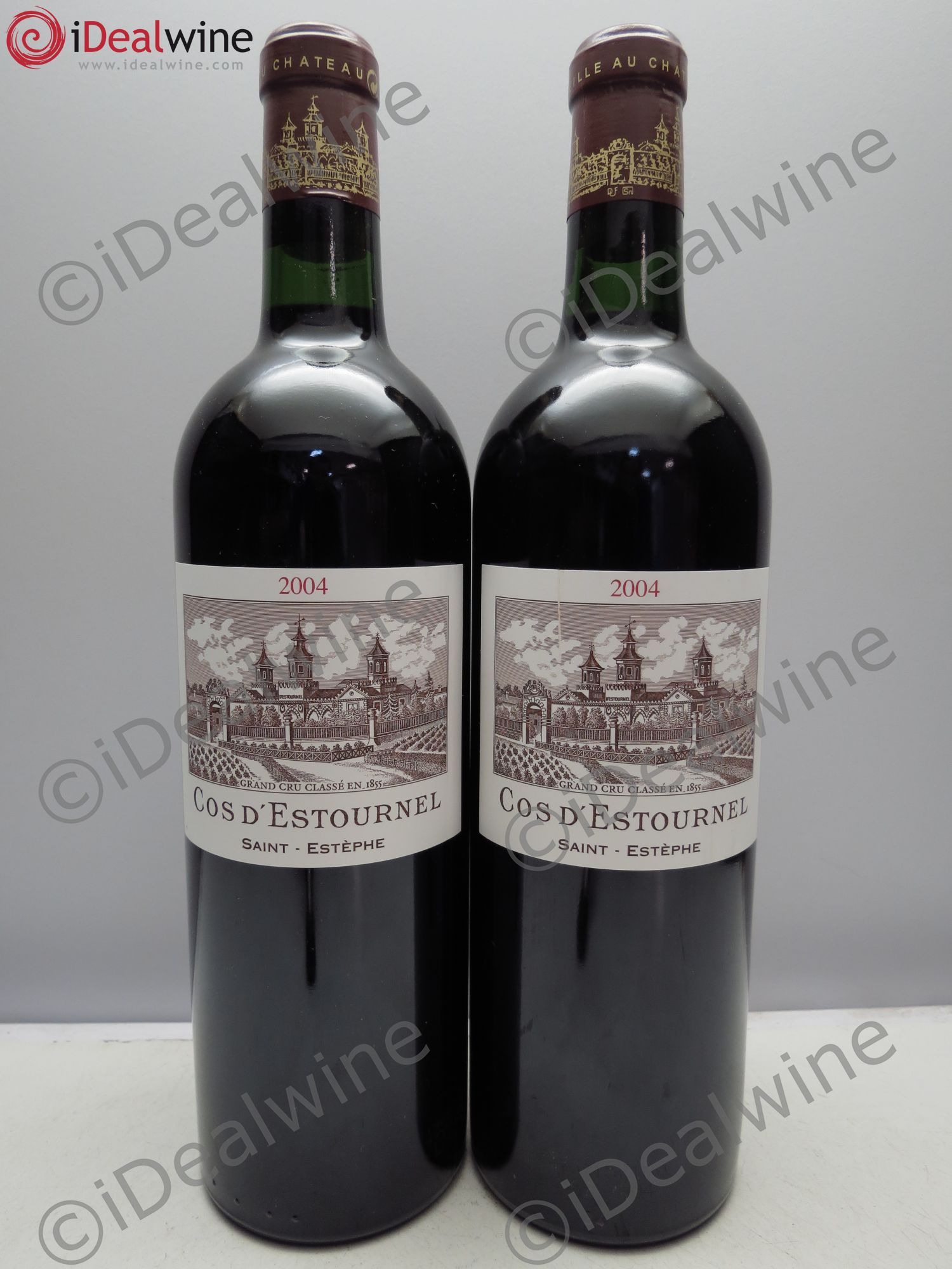 Cos d'Estournel 2ème Grand Cru Classé 2004 - Lot de 2 bouteilles - 0