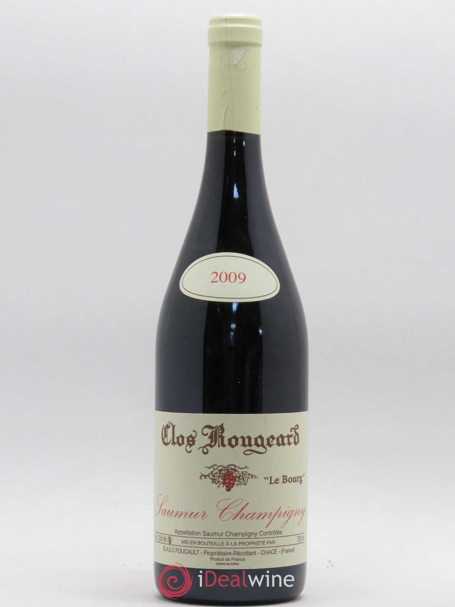 Saumur-Champigny Le Bourg Clos Rougeard 2009 - Lot de 1 bouteille - 0