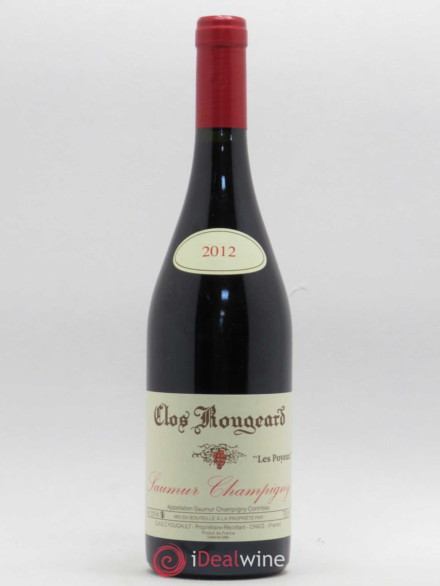Saumur-Champigny Les Poyeux Clos Rougeard 2012 - Lot de 1 bouteille - 0