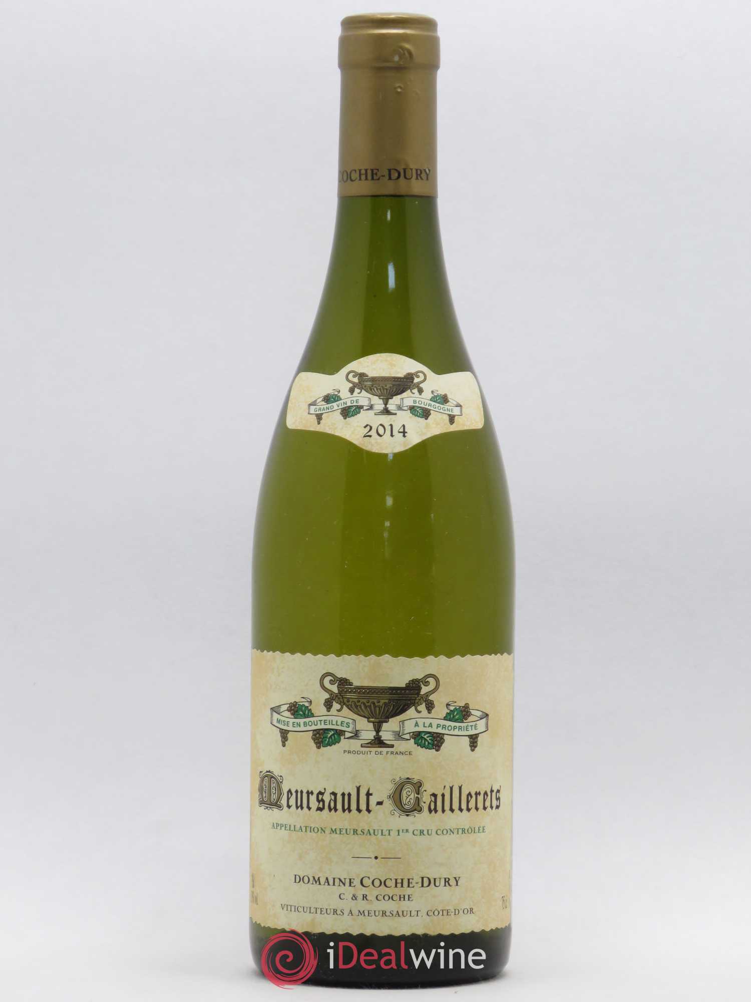 Meursault 1er Cru Caillerets Coche Dury (Domaine) 2014 - Lot de 1 bouteille - 0
