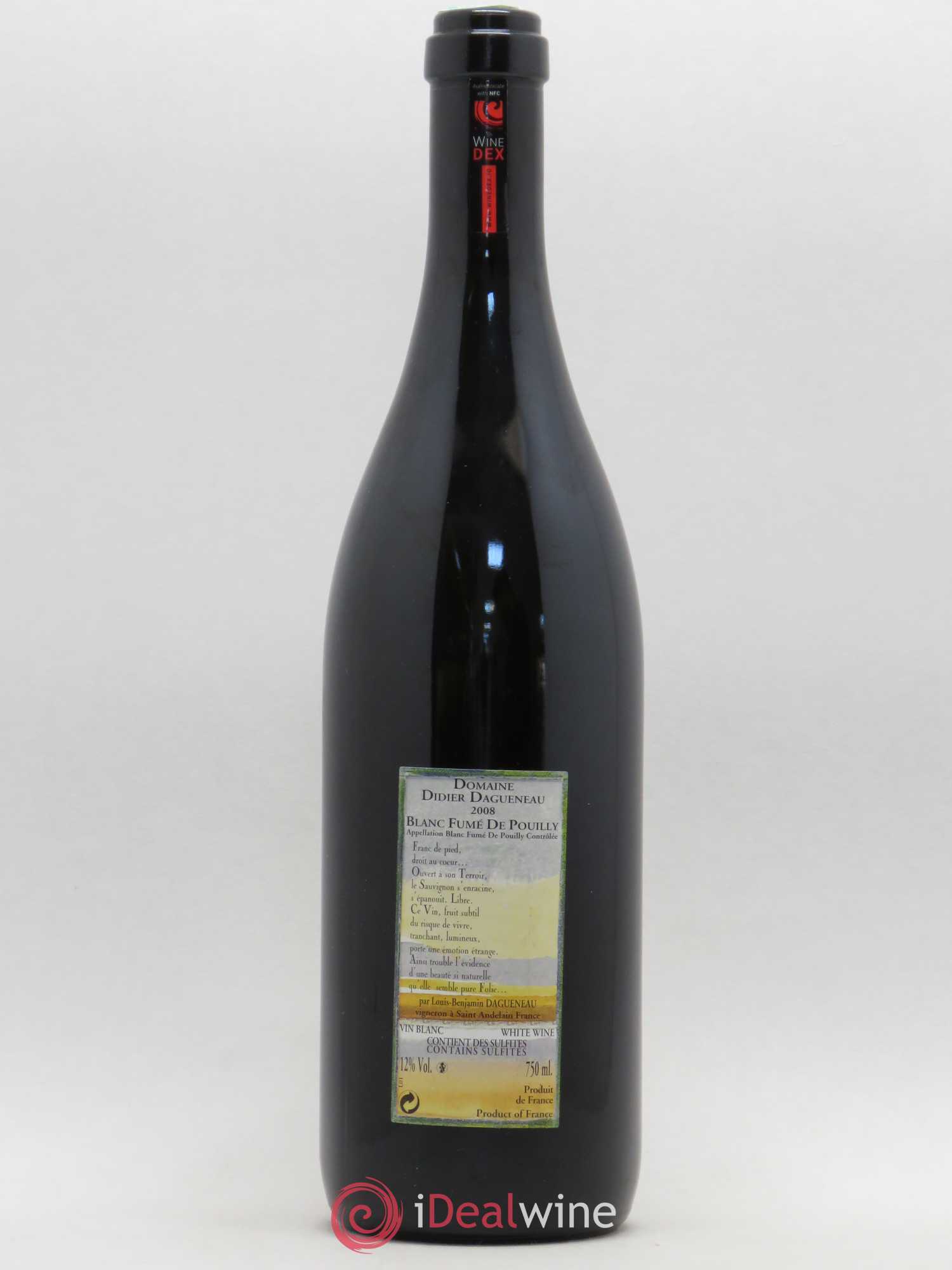 Pouilly-Fumé Astéroïde Dagueneau 2008 - Lot de 1 bouteille - 1