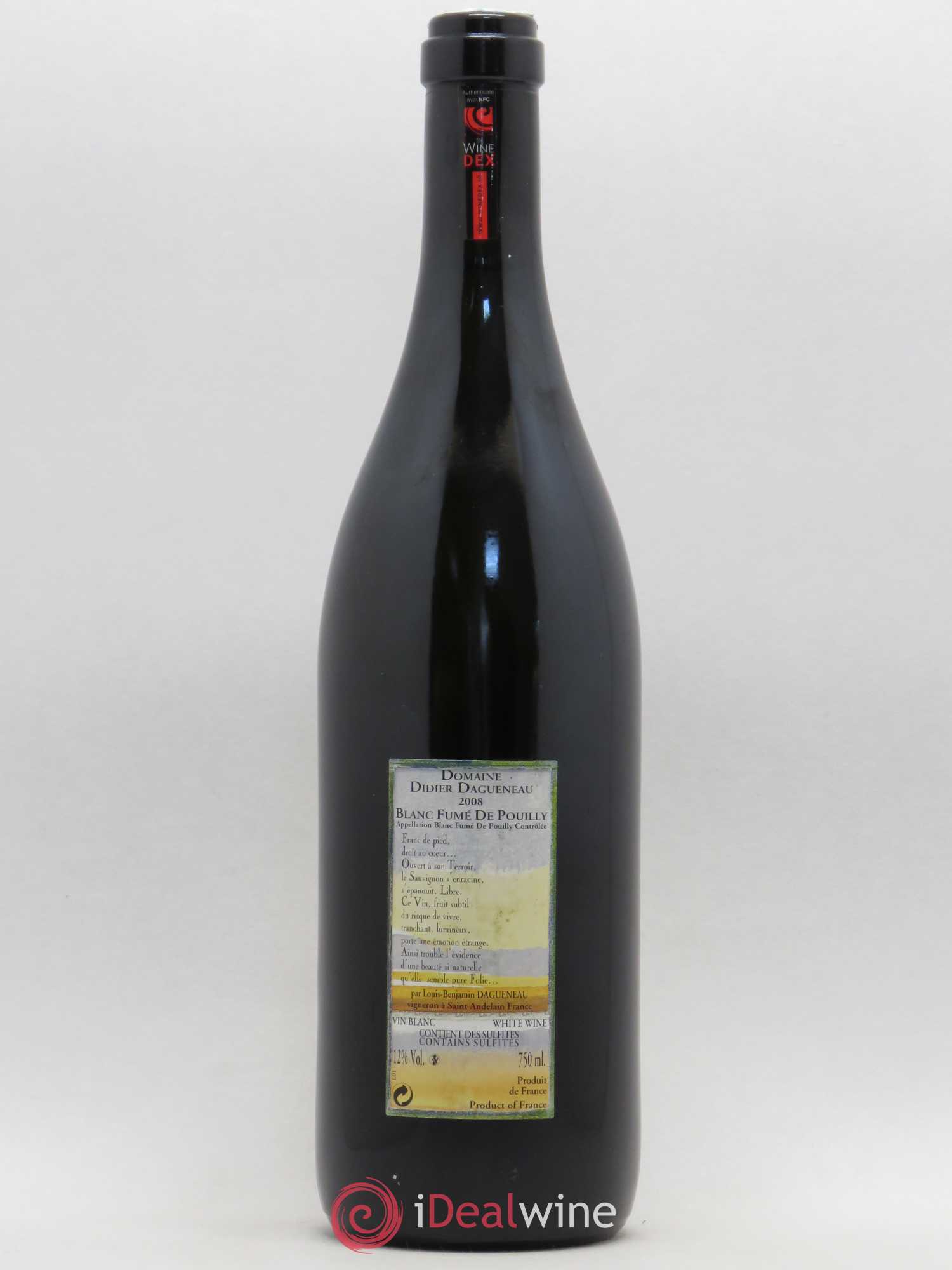 Pouilly-Fumé Astéroïde Dagueneau 2008 - Lot de 1 bouteille - 1