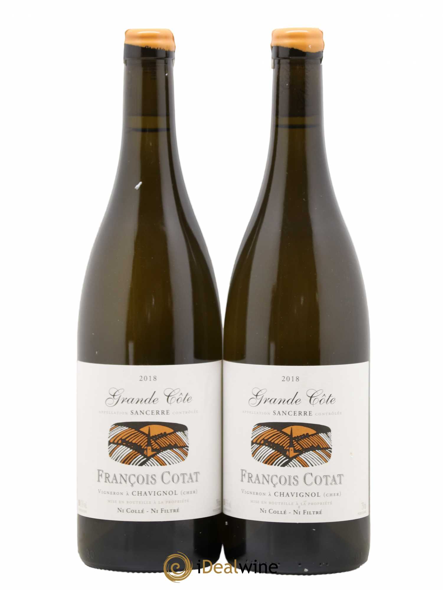 Sancerre La Grande Côte François Cotat 2018 - Lot de 2 bouteilles - 0