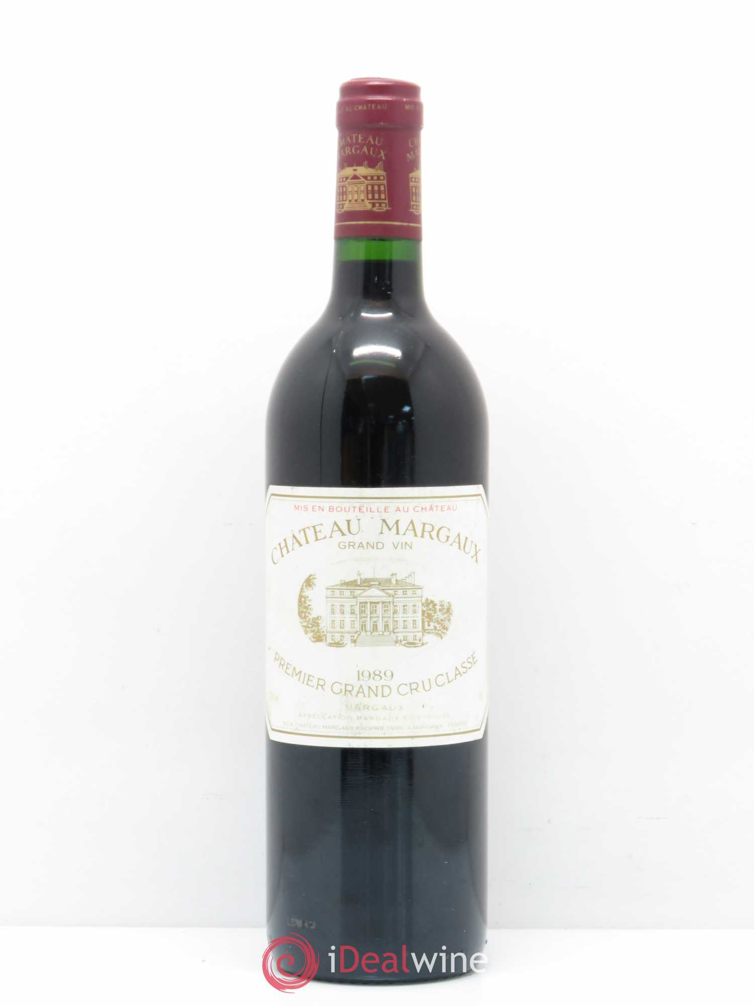 Château Margaux 1er Grand Cru Classé 1989 - Lot de 1 bouteille - 0