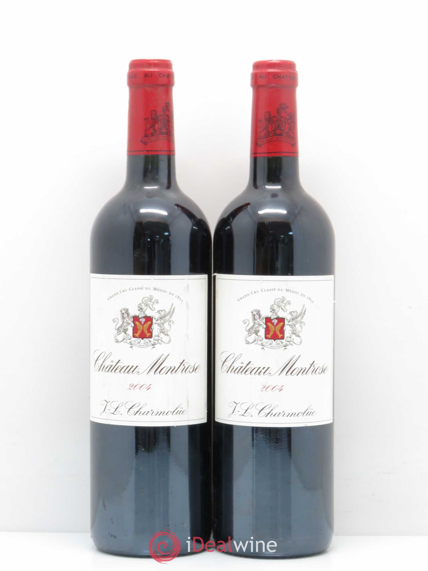 Château Montrose 2ème Grand Cru Classé 2004 - Lot de 2 bouteilles - 0