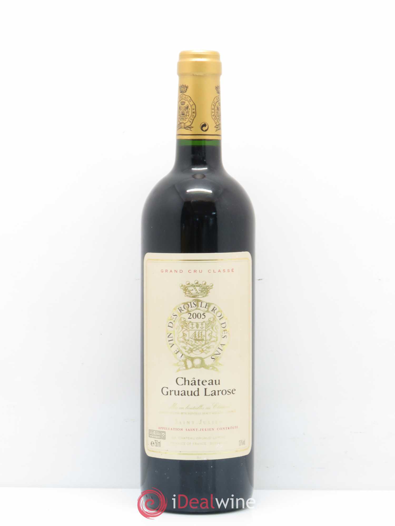 Château Gruaud Larose 2ème Grand Cru Classé 2005 - Lot de 1 bouteille - 0