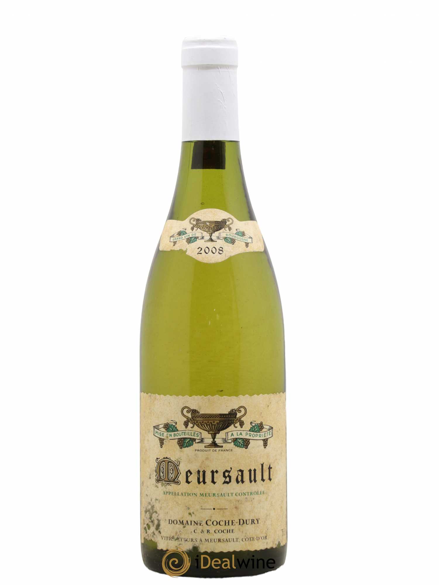 Meursault Coche Dury (Domaine) 2008 - Lot de 1 bouteille - 0