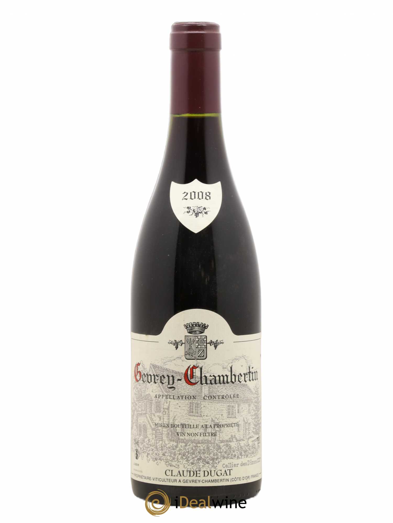 Gevrey-Chambertin Claude Dugat 2008 - Lot de 1 bouteille - 0