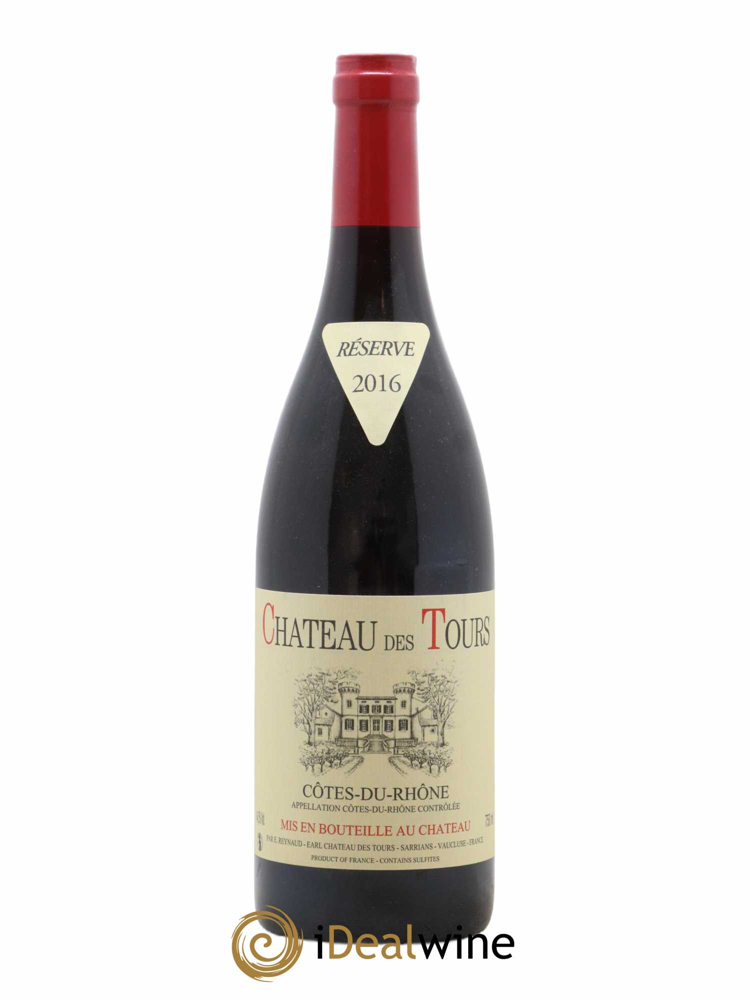 Côtes-du-Rhône Château des Tours Emmanuel Reynaud (sans prix de réserve) 2016 - Lot de 1 bouteille - 0