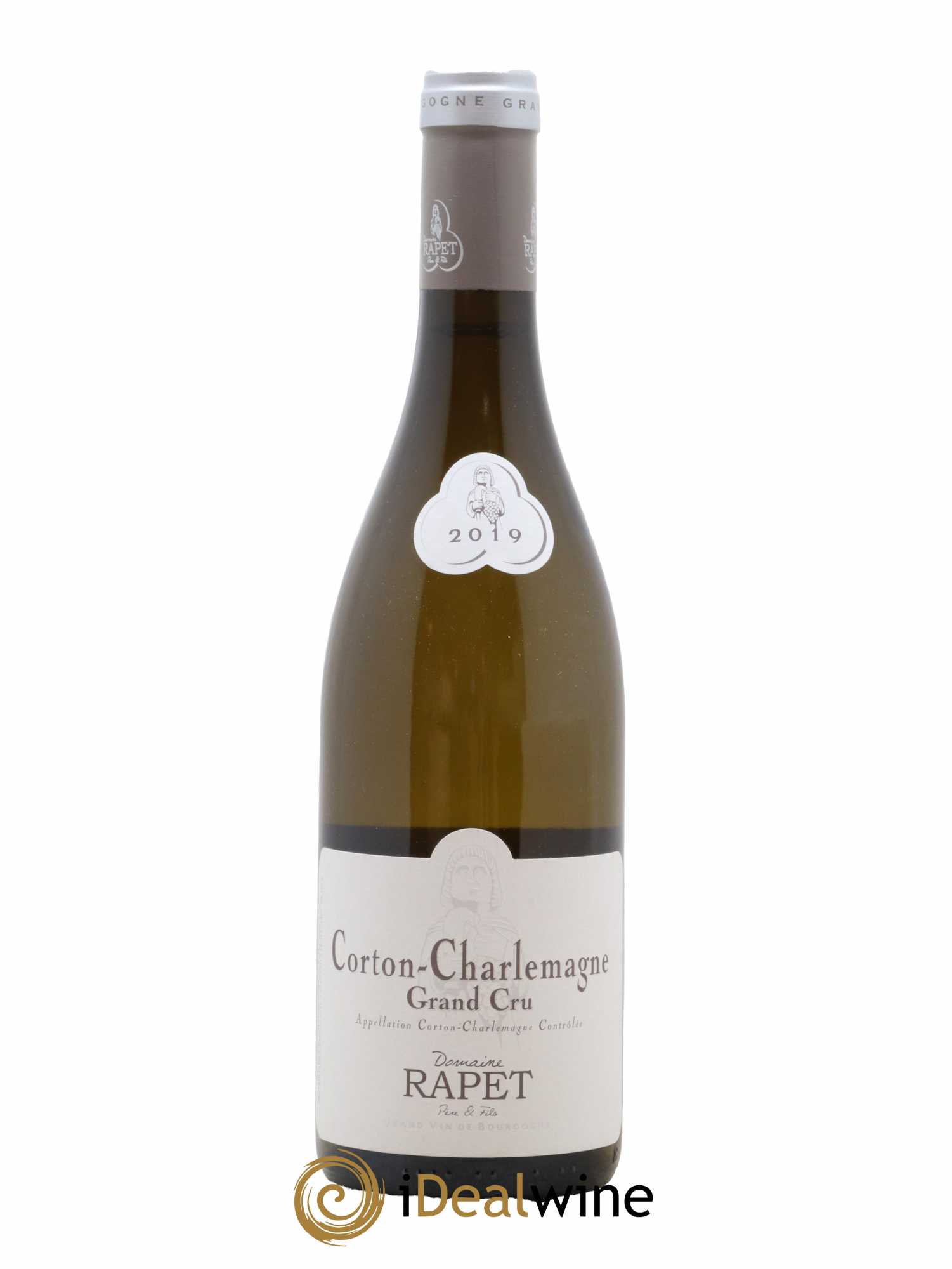 Corton-Charlemagne Grand Cru Rapet Père & Fils 2019 - Lot de 1 bouteille - 0
