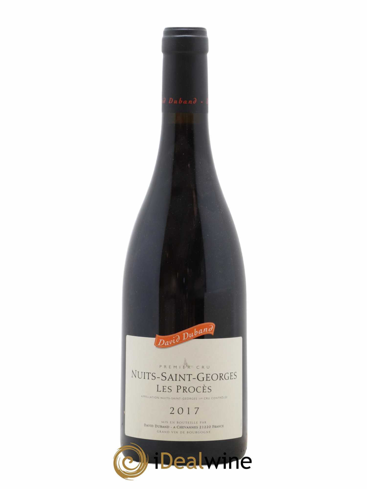 Nuits-Saint-Georges 1er Cru Les Procès David Duband (Domaine) 2017 - Lot de 1 bouteille - 0