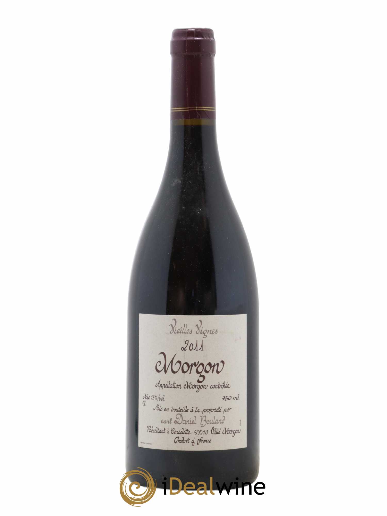 Morgon Vieilles Vignes Daniel Bouland (Domaine) Vieilles Vignes 2011 - Lot of 1 bottle - 0