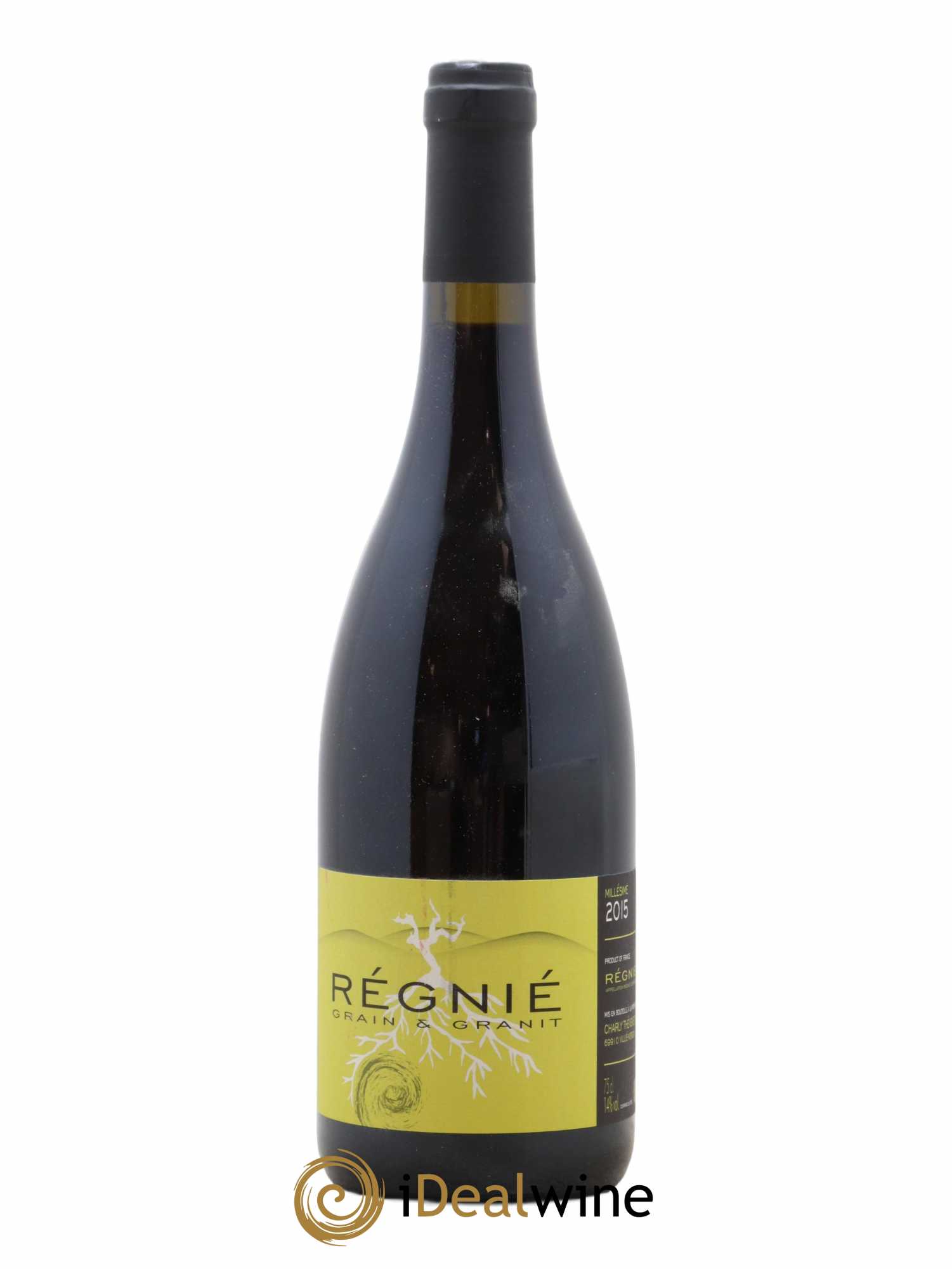 Régnié Grain & Granit Charly Thévenet (sans prix de réserve) 2015 - Lot de 1 bouteille - 0