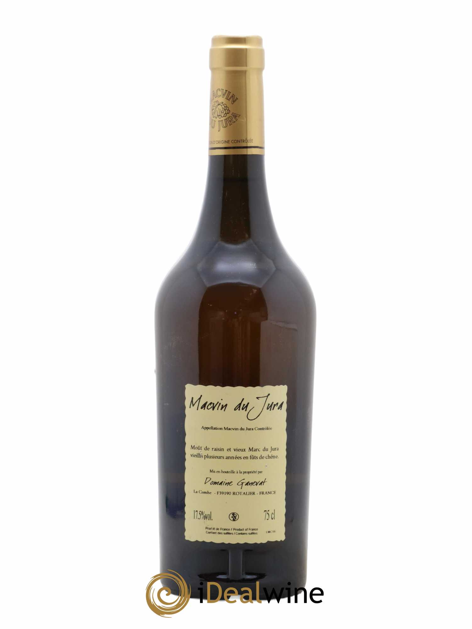 Côtes du Jura Vieux Macvin du Jura Jean-François Ganevat (Domaine) Vieux - Lot de 1 bouteille - 1