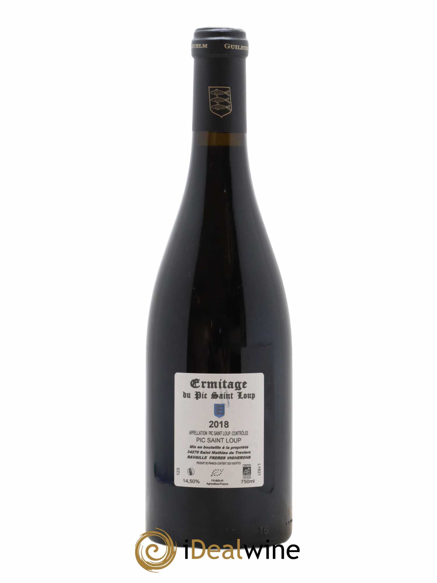 Pic Saint-Loup Héritage du Pic Saint-Loup (anciennement Ermitage) Guilhem Gaucelm 2018 - Lot of 1 bottle - 1