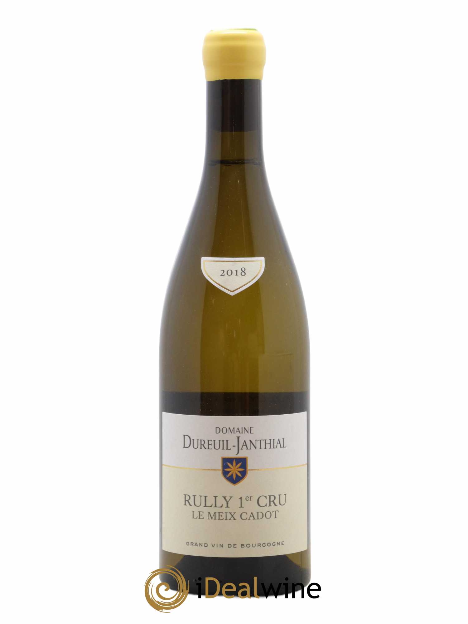 Rully 1er Cru Le Meix Cadot Vincent Dureuil-Janthial 2018 - Lot de 1 bouteille - 0