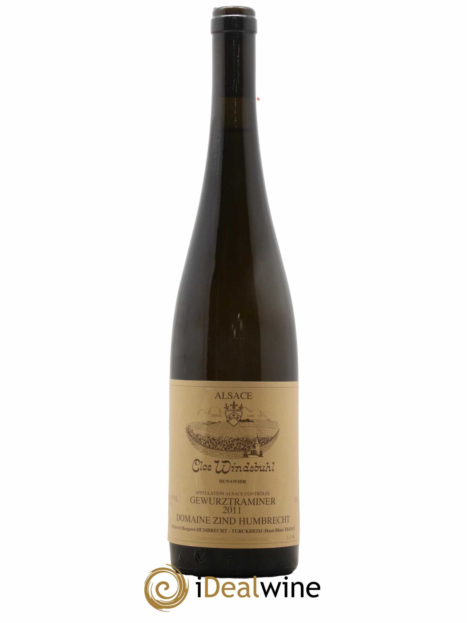 Alsace Gewurztraminer Clos Windsbuhl Zind-Humbrecht (Domaine) 2011 - Lot de 1 bouteille - 0