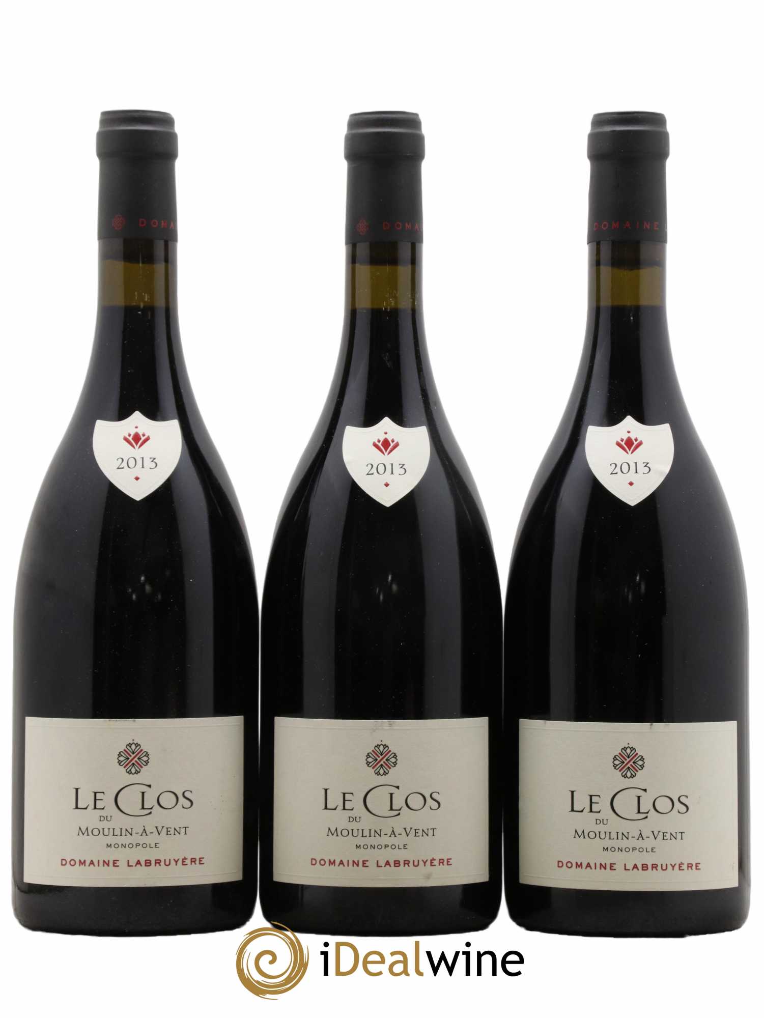 Moulin-à-Vent Le Clos Monopole Domaine Labruyère 2013 - Lot de 3 bouteilles - 0
