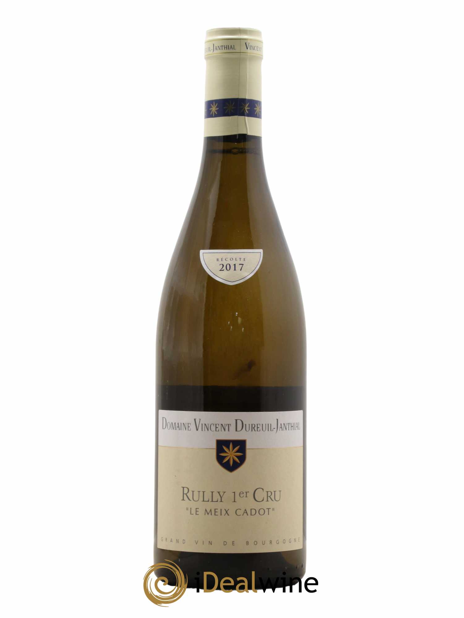 Rully 1er Cru Le Meix Cadot Vincent Dureuil-Janthial 2017 - Lot de 1 bouteille - 0