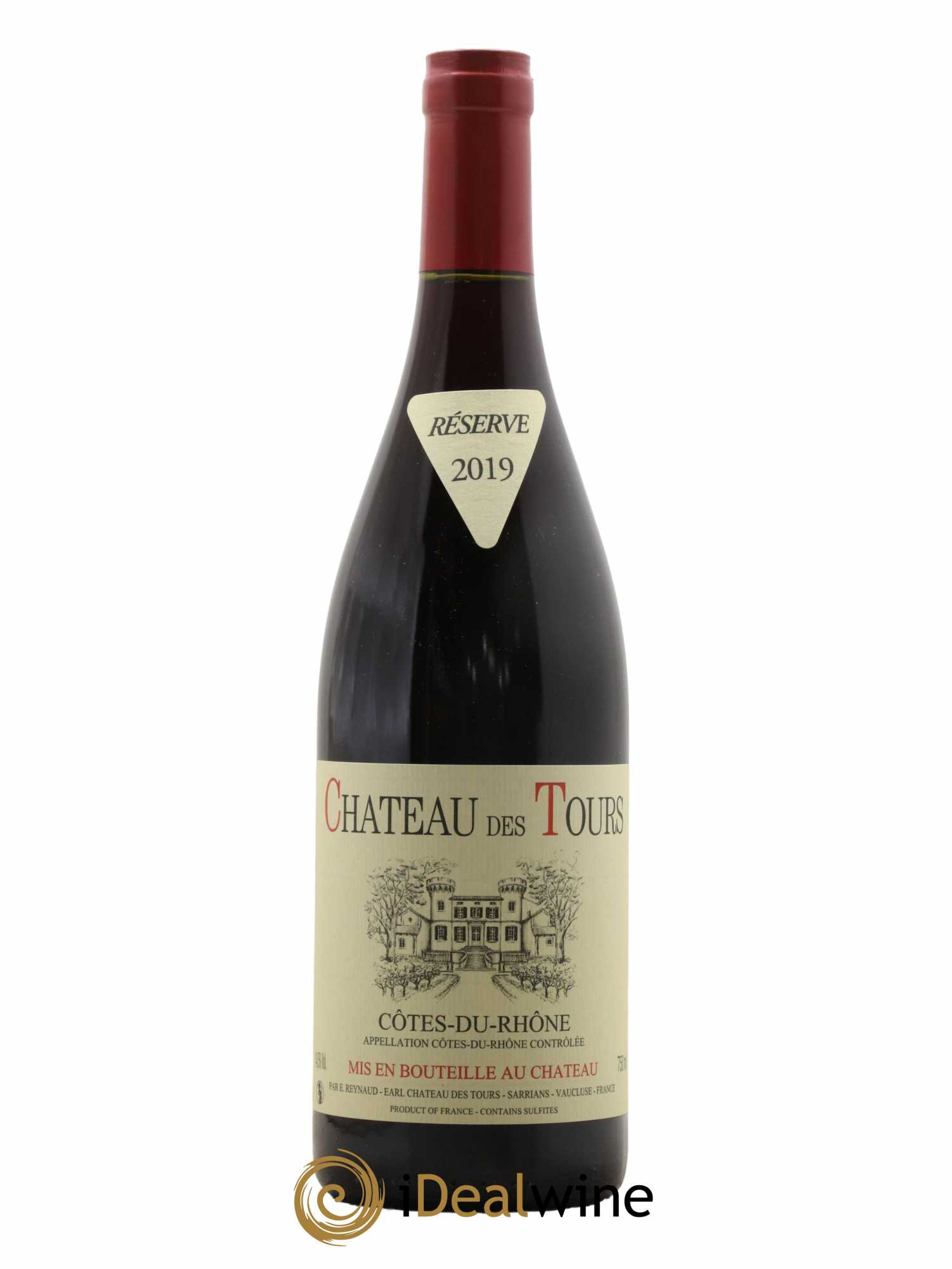 Côtes-du-Rhône Château des Tours Emmanuel Reynaud 2019 - Lot de 1 bouteille - 0