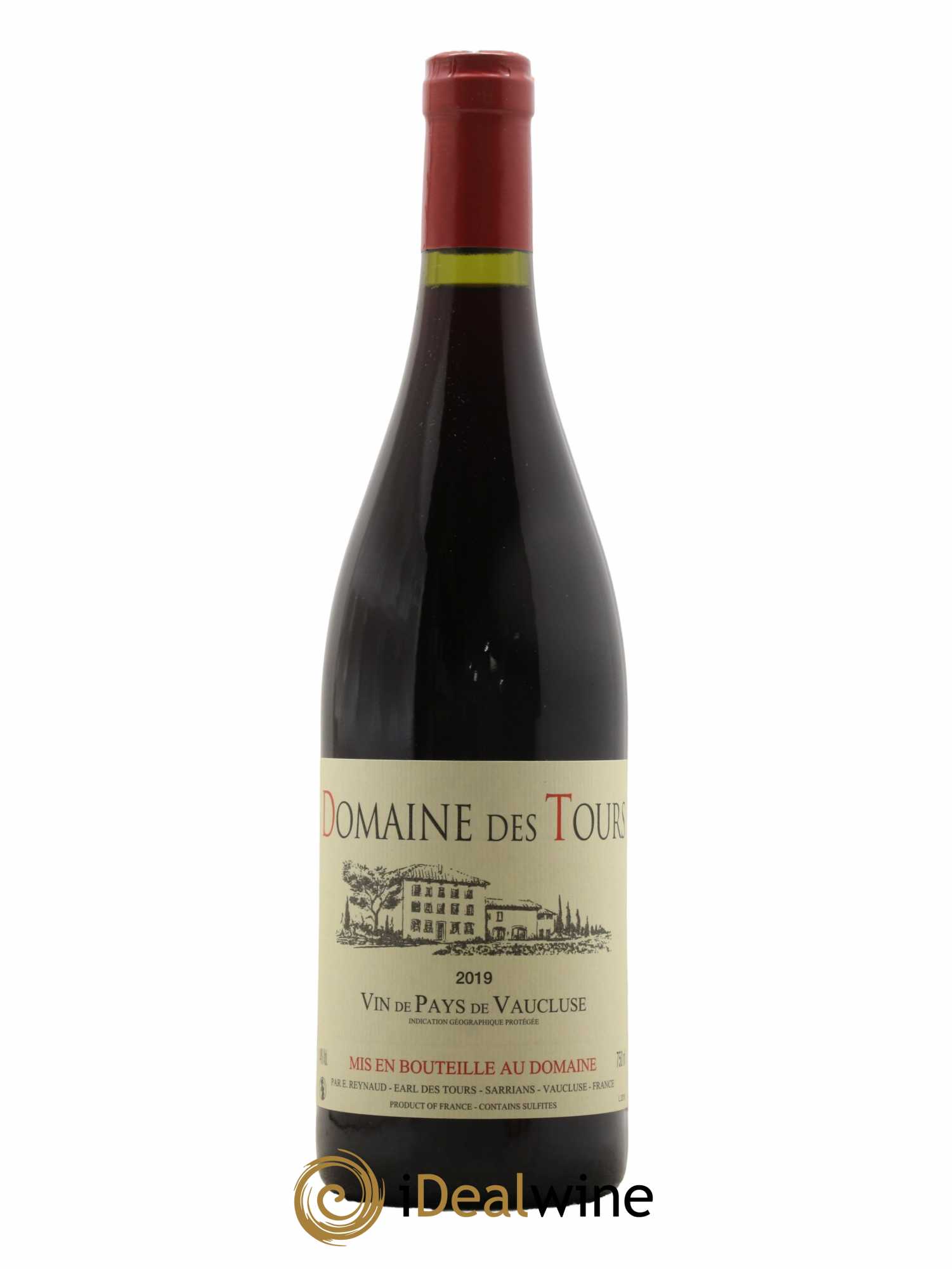 Vaucluse (Vin de Pays de Vaucluse) Domaine des Tours Emmanuel Reynaud 2019 - Lot de 1 bouteille - 0