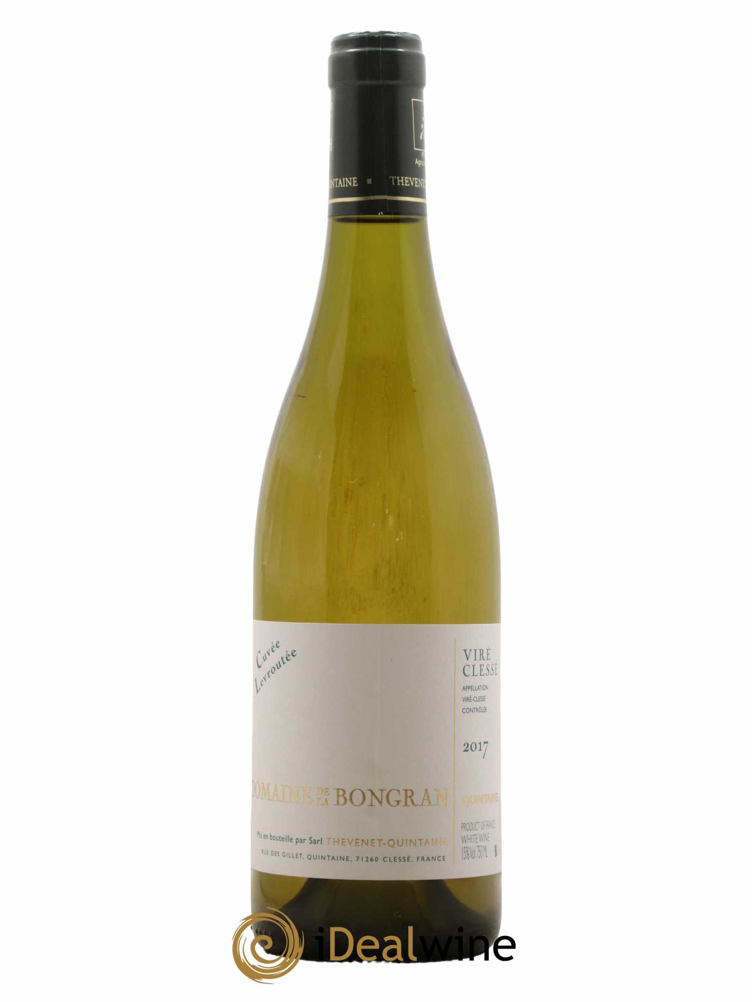 Viré-Clessé Cuvée Levroutée Domaine de la Bongran (J.Thevenet) 2017 - Lot de 1 bouteille - 0