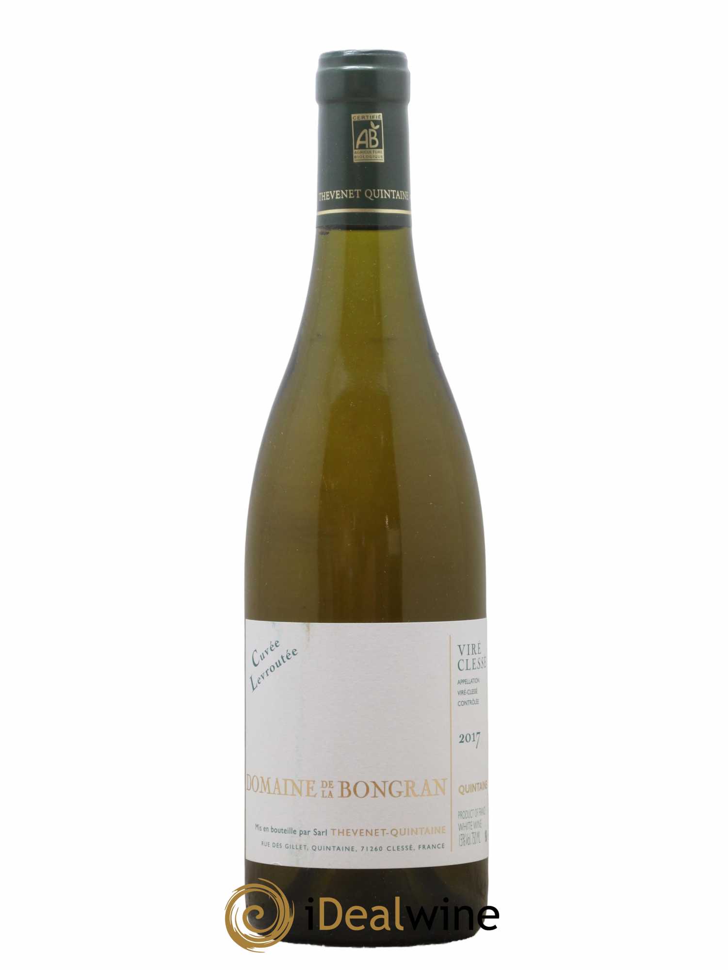 Viré-Clessé Cuvée Levroutée Domaine de la Bongran (J.Thevenet) 2017 - Lot de 1 bouteille - 0