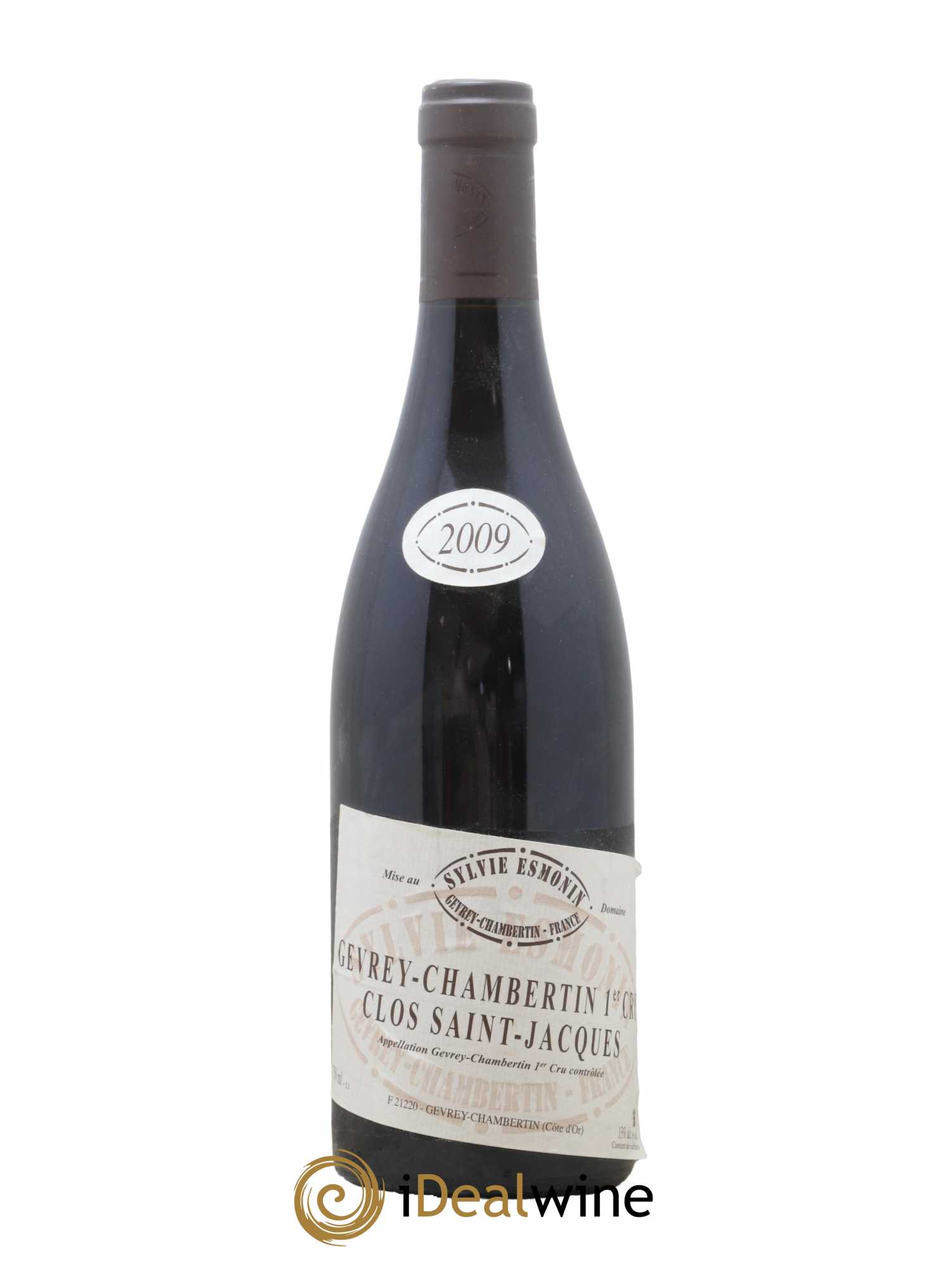 Gevrey-Chambertin 1er Cru Clos Saint Jacques Sylvie Esmonin 2009 - Lot de 1 bouteille - 0