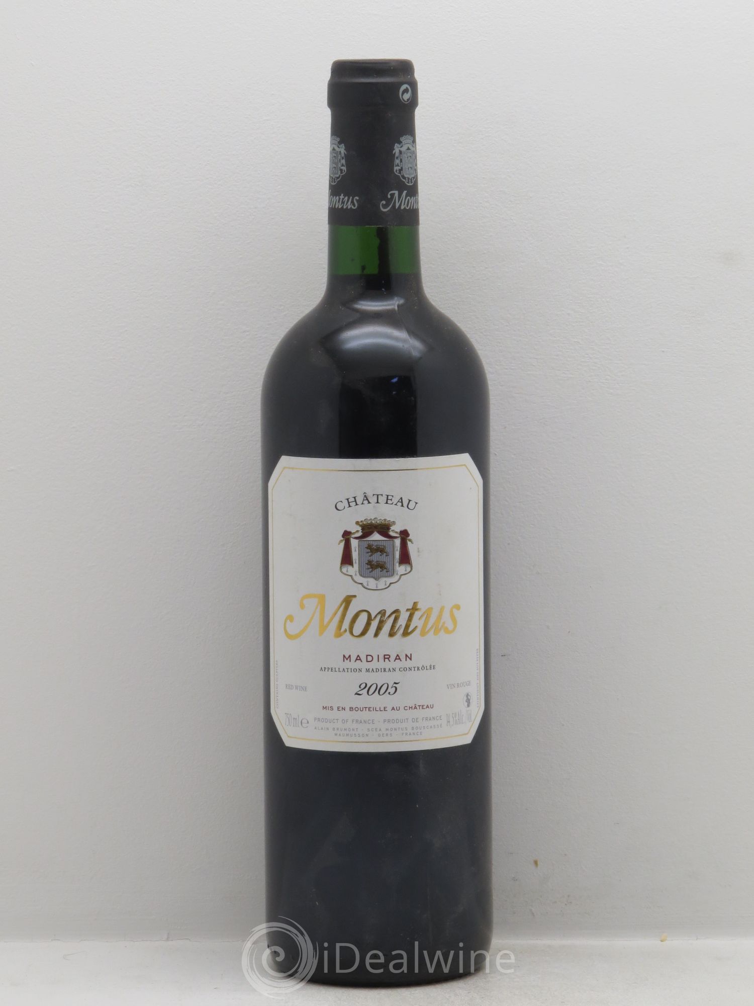 Madiran Château Montus Alain Brumont 2005 - Lot de 1 bouteille - 0