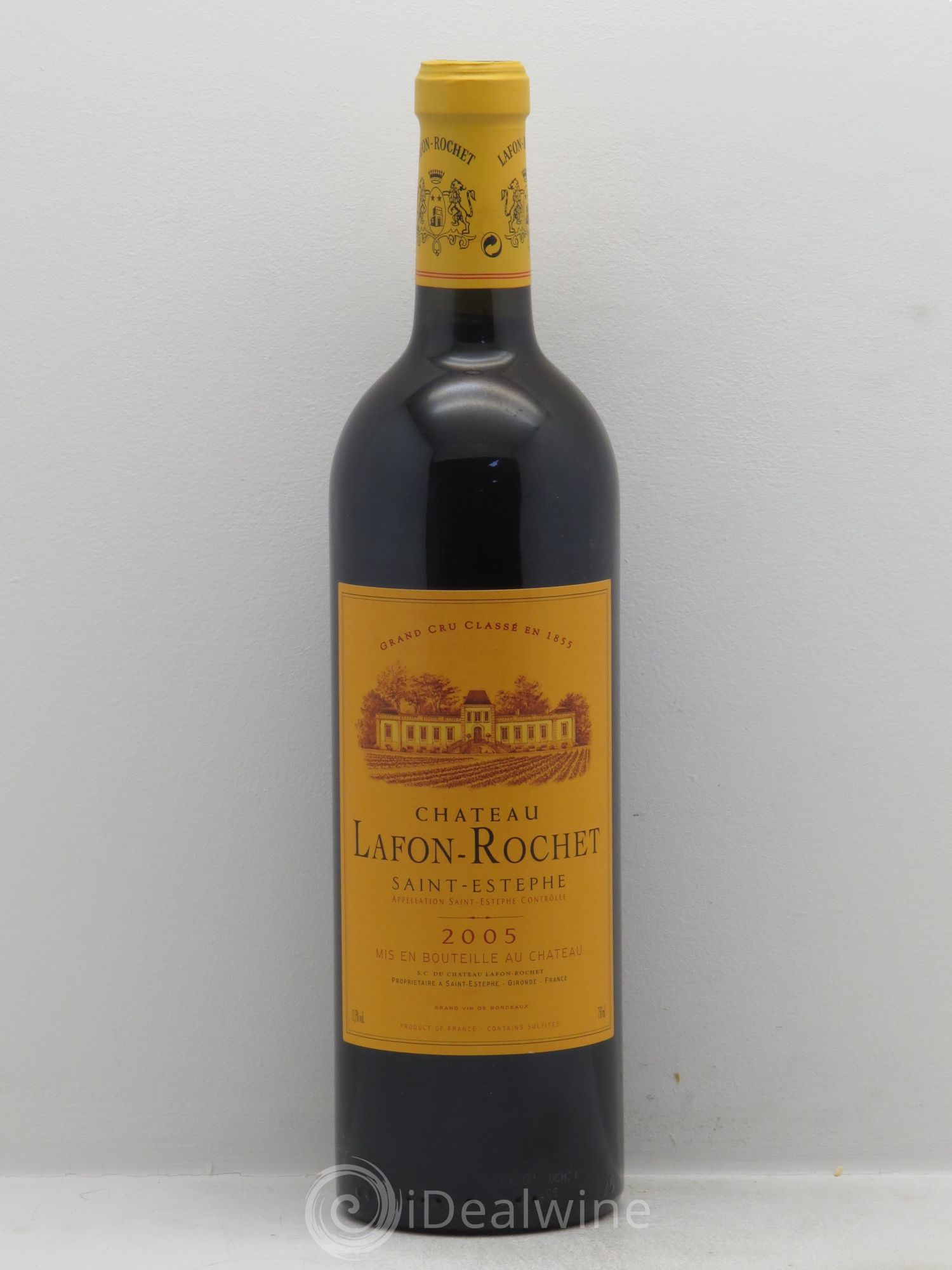 Château Lafon Rochet 4ème Grand Cru Classé 2005 - Lot de 1 bouteille - 0