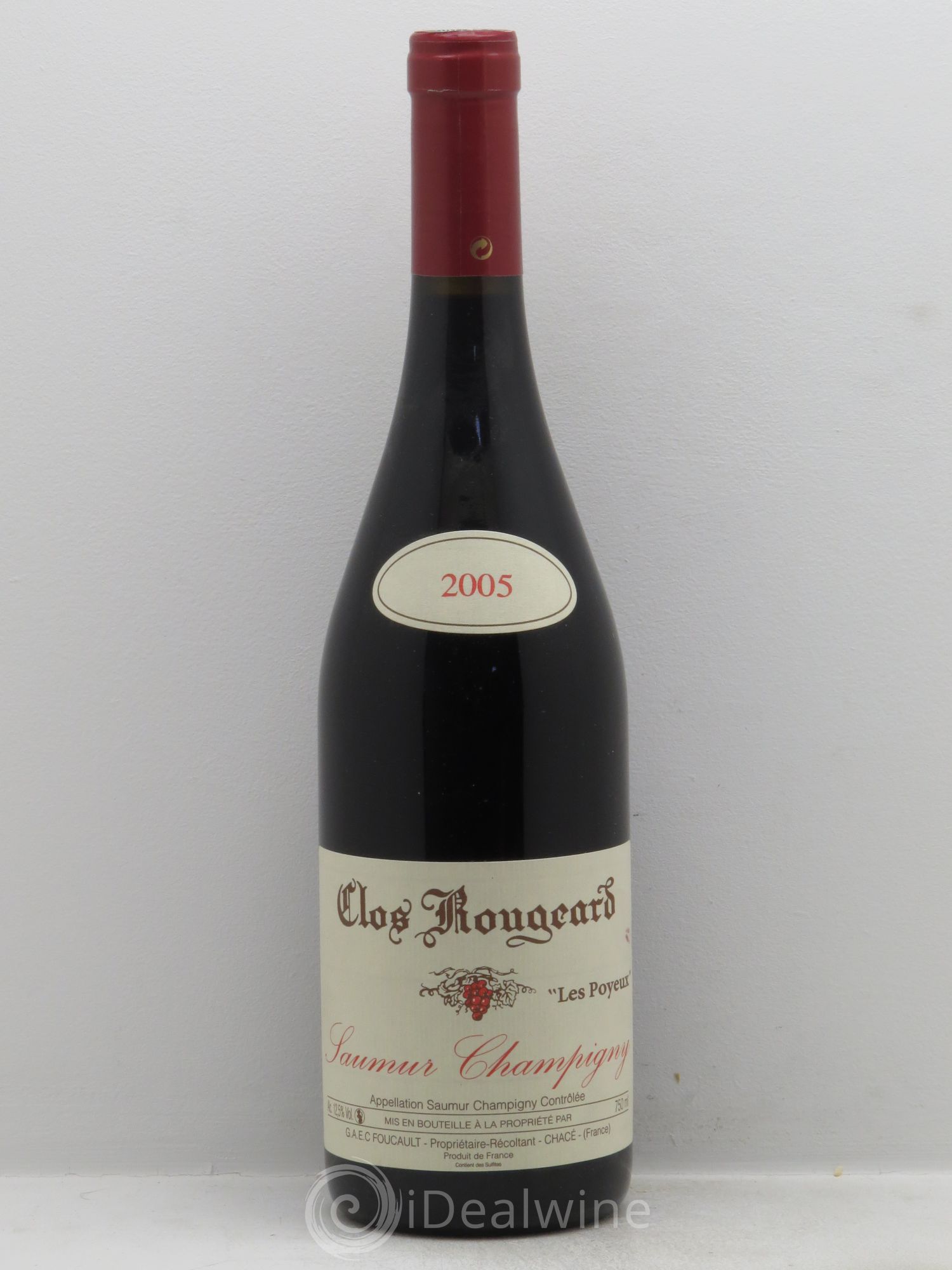 Saumur-Champigny Les Poyeux Clos Rougeard 2005 - Lot de 1 bouteille - 0
