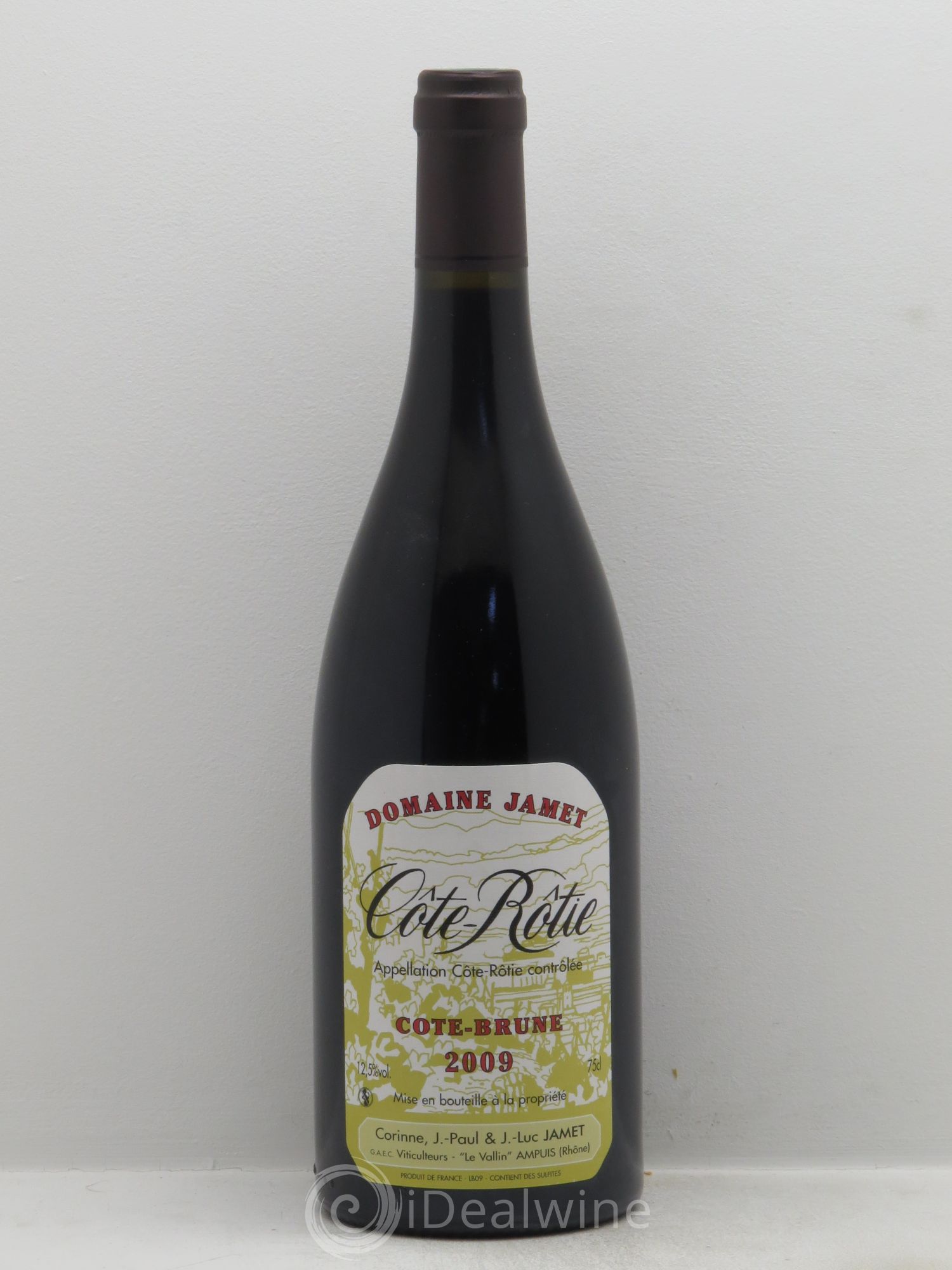 Côte-Rôtie Côte Brune Jamet (Domaine) 2009 - Lot de 1 bouteille - 0