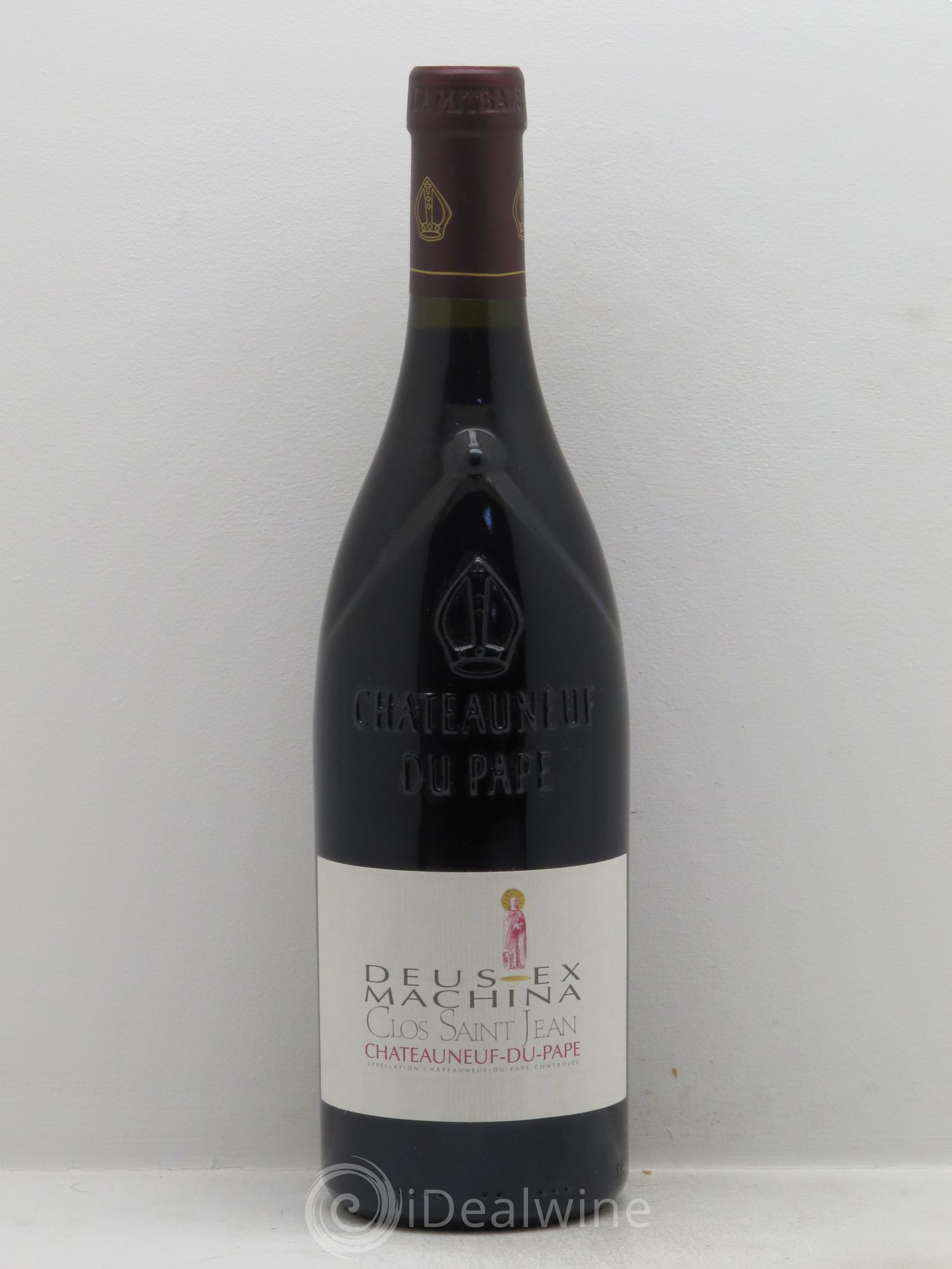 Châteauneuf-du-Pape Clos Saint-Jean Deus Ex Machina Pascal et Vincent Maurel 2010 - Lot de 1 bouteille - 0