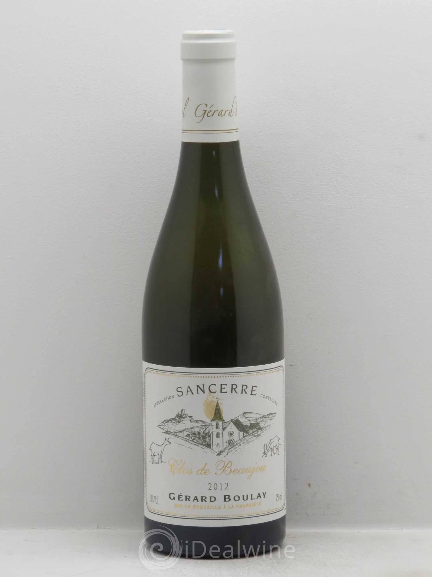 Sancerre Clos de Beaujeu Gérard Boulay 2012 - Lot de 1 bouteille - 0