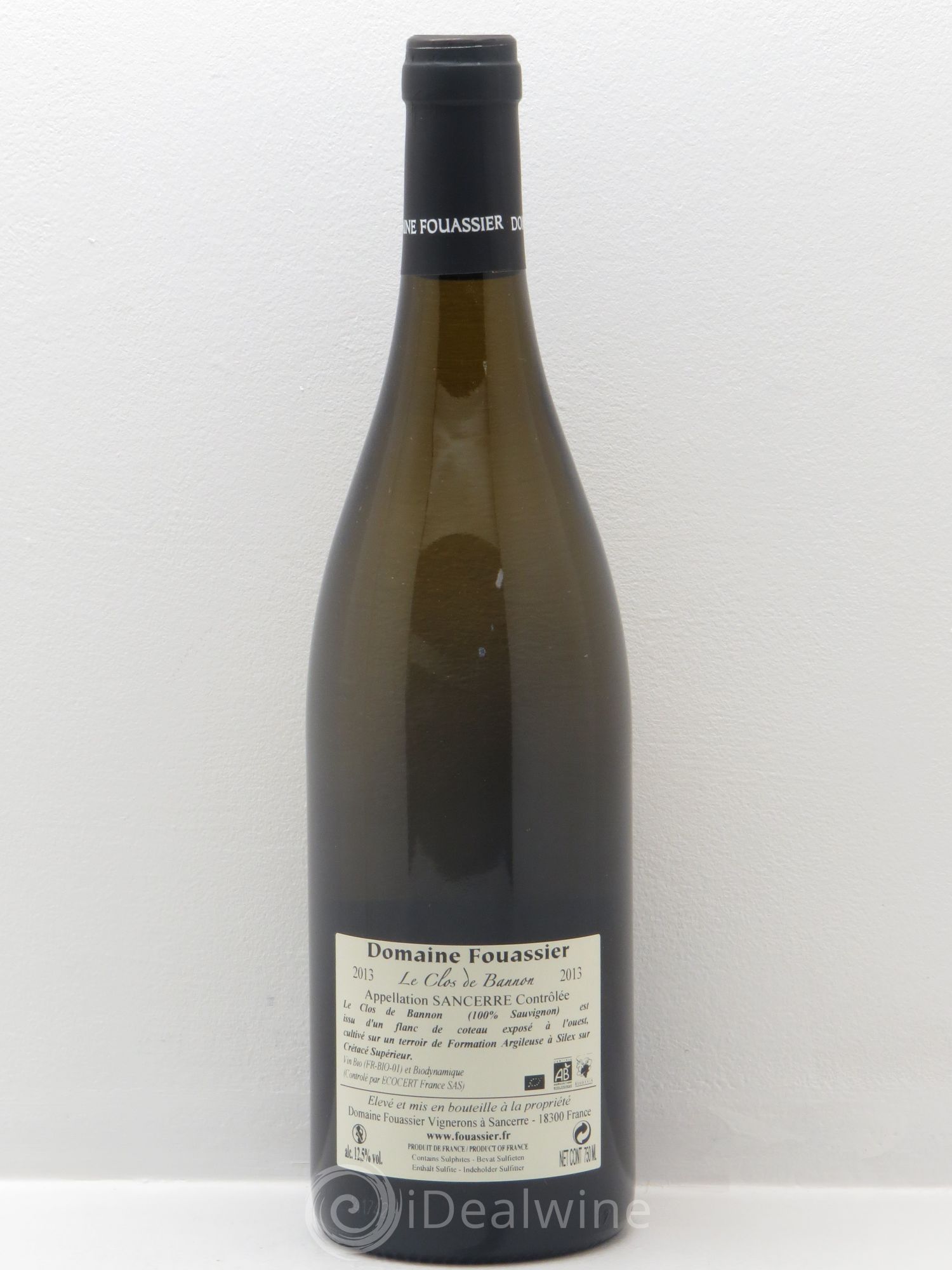Sancerre Clos de Bannon Fouassier (sans prix de réserve) 2013 - Posten von 6 Flaschen - 1