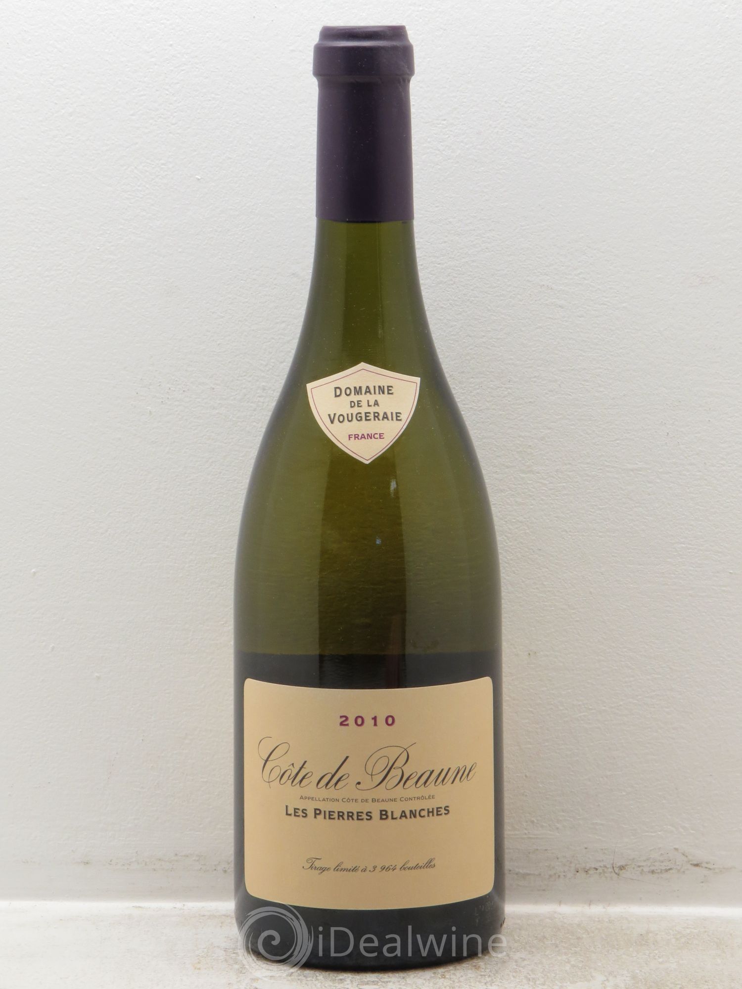 Bourgogne Cote de Beaune Les Pierres Blanches La Vougeraie 2010 - Posten von 6 Flaschen - 0