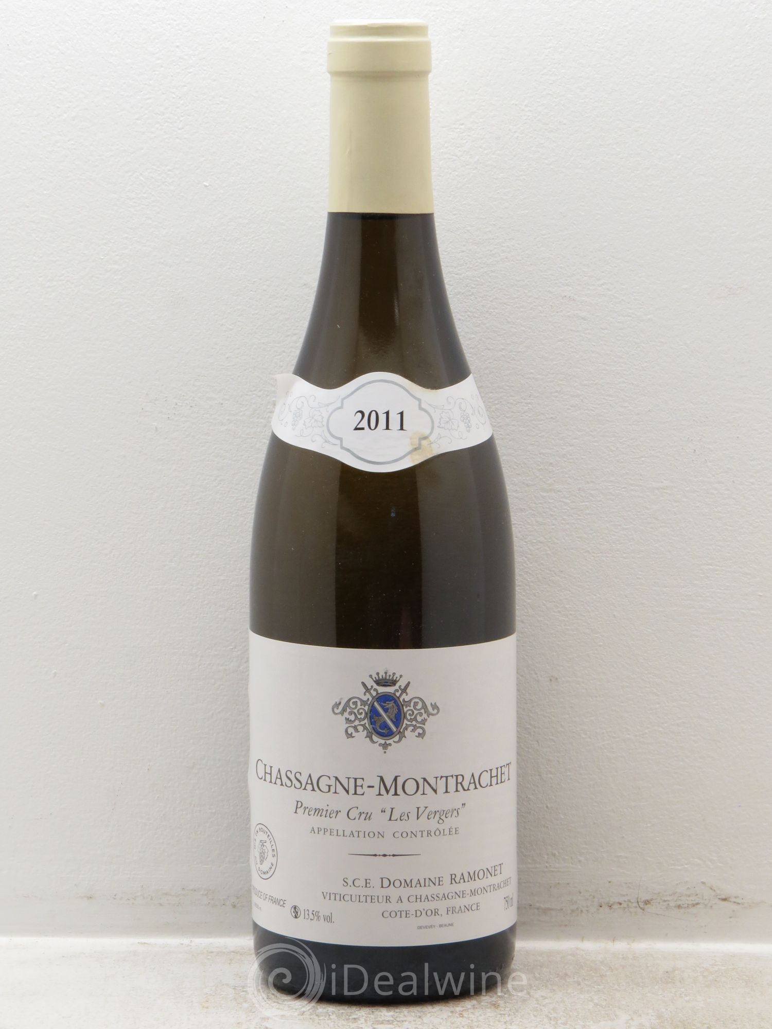 Chassagne-Montrachet 1er Cru Les Vergers Ramonet (Domaine) 2011 - Lot de 1 bouteille - 0