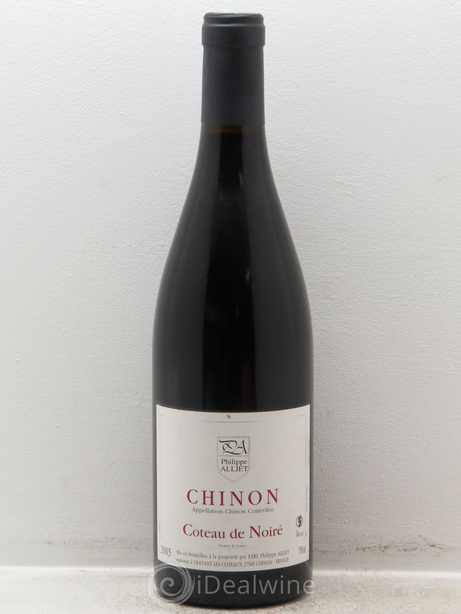 Chinon Coteau de Noiré Philippe Alliet (sans prix de réserve) 2005 - Lot de 1 bouteille - 0