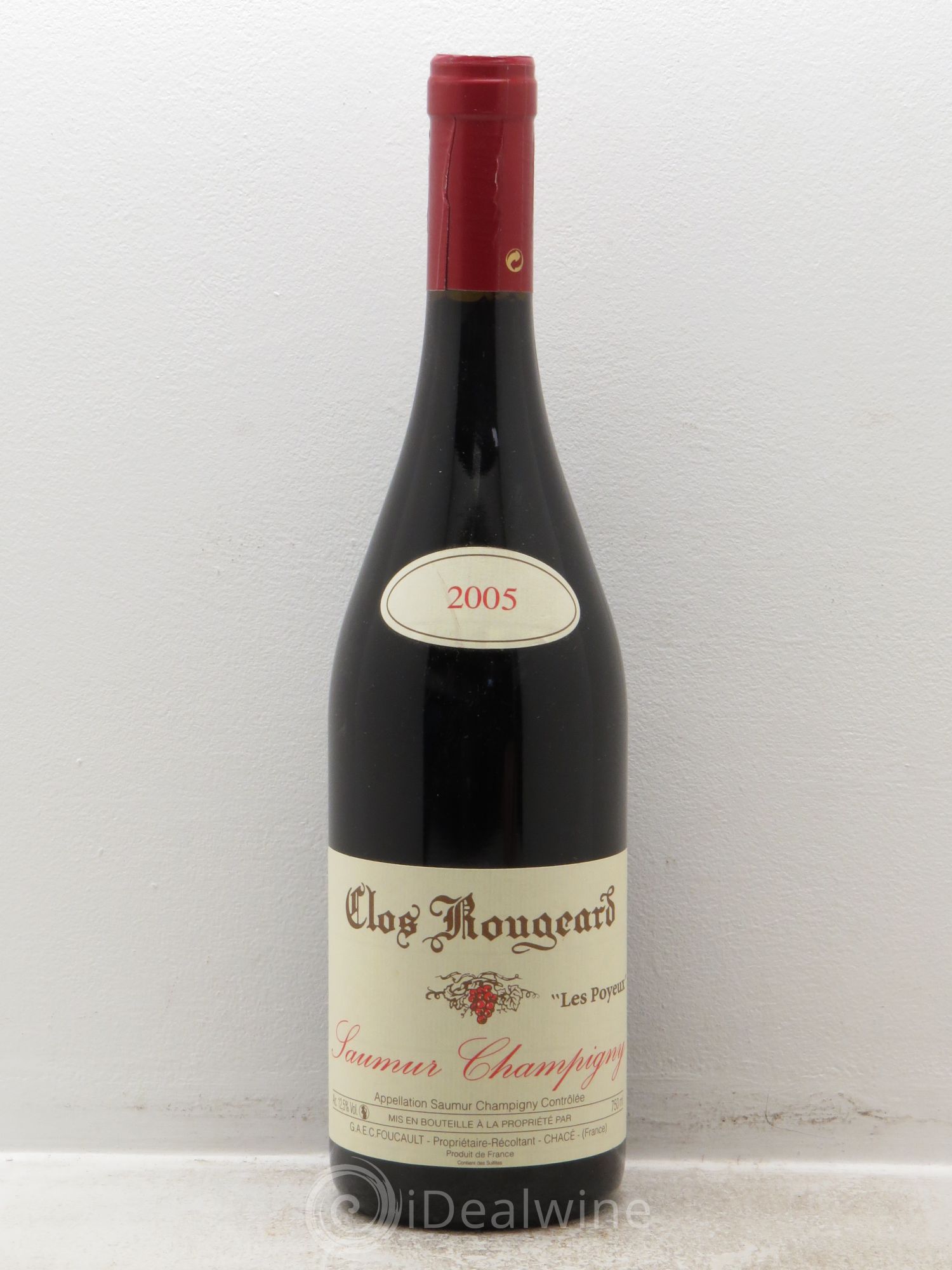 Saumur-Champigny Les Poyeux Clos Rougeard 2005 - Lot de 1 bouteille - 0